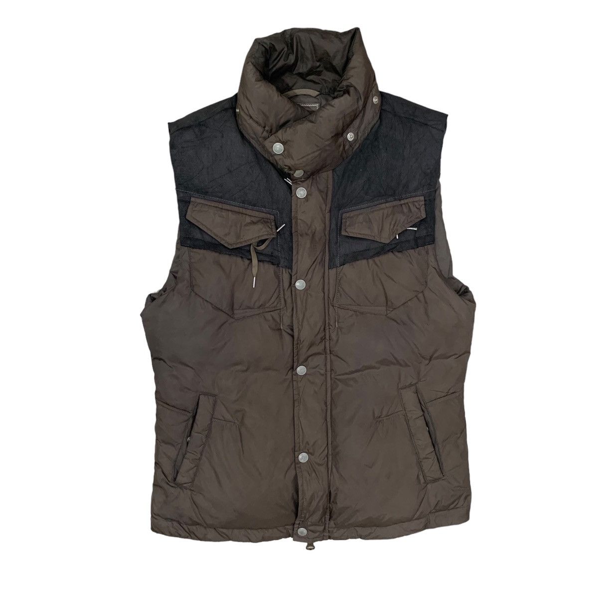 Marithe + Francois Girbaud Vintage MFG Puffer Vest Size M / US 6-8 / IT 42-44 - 1 Thumbnail
