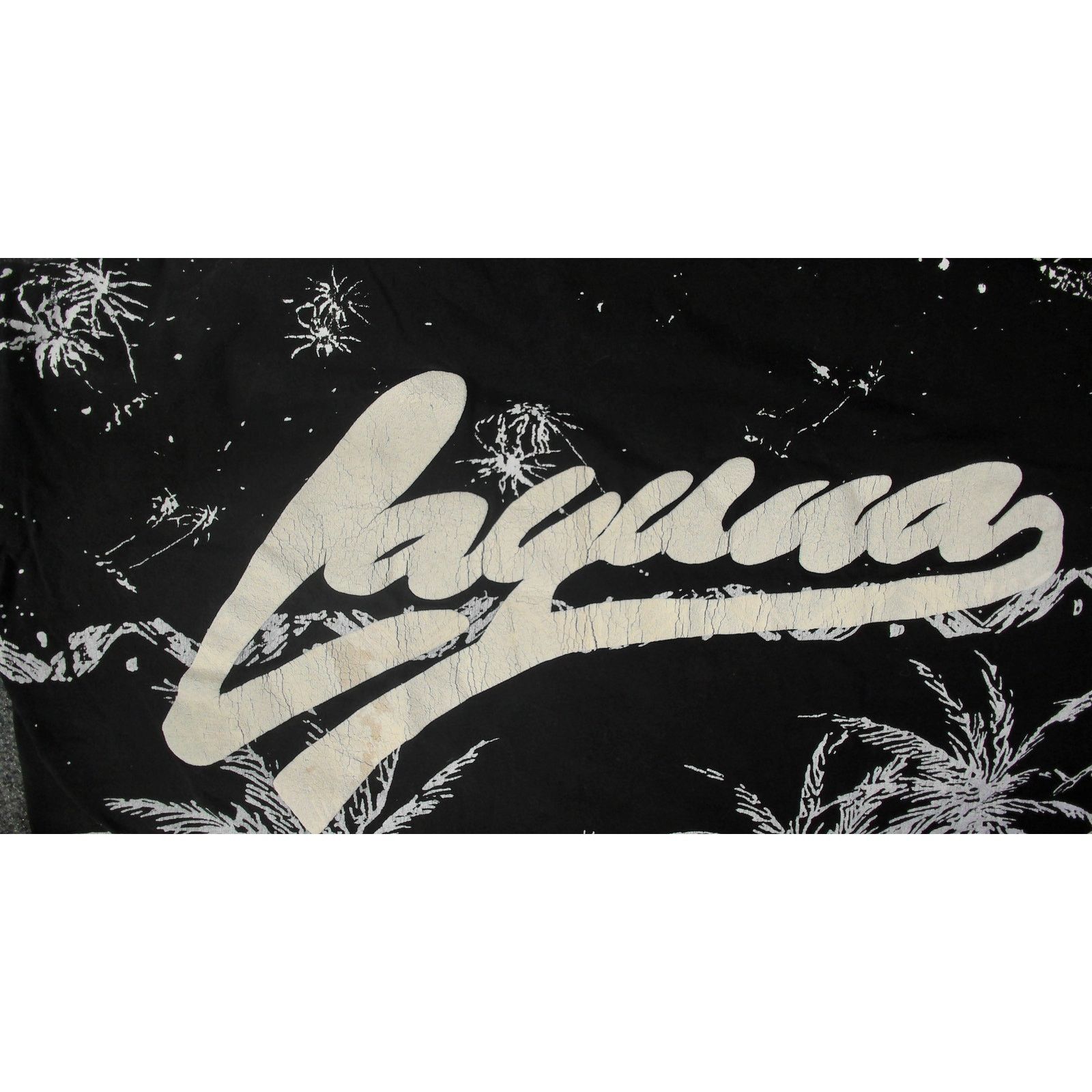 Vintage Vintage 90s Laguna AOP Palm Tree Single Stitch Tee Size US L / EU 52-54 / 3 - 9 Thumbnail