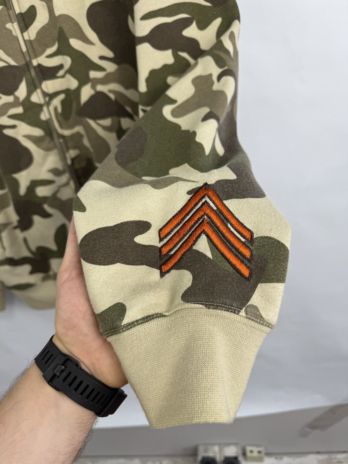 No Fear 🇺🇸 Vintage Y2K No Fear Camouflage Zip Hoodie Military Retro Size US XL / EU 56 / 4 - 6 Thumbnail