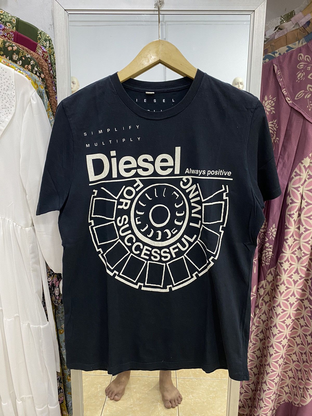 Diesel Diesel Always Positive T Shirt Size US M / EU 48-50 / 2 - 1 Thumbnail
