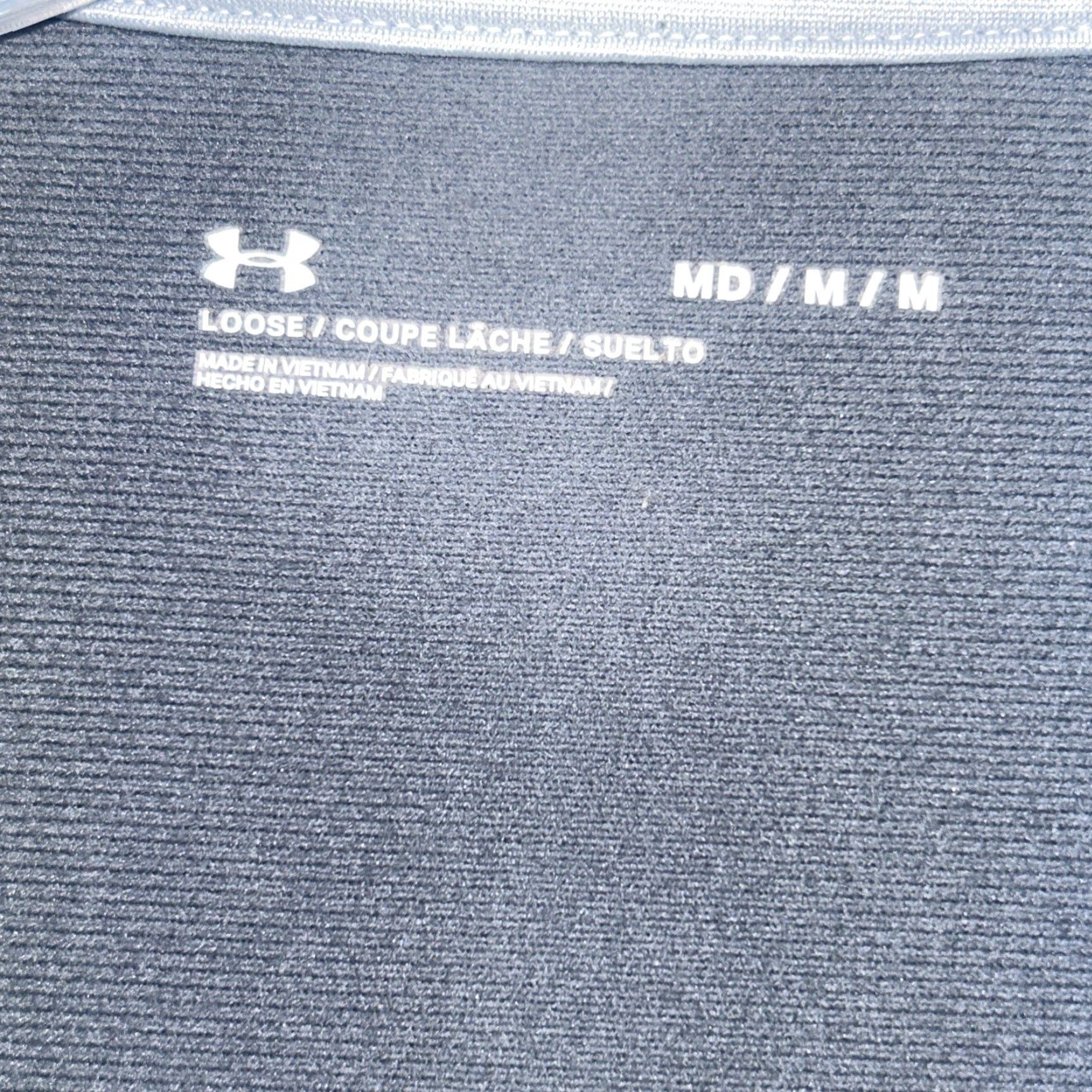 Under Armour Under Armour Mens Track Jacket Full Zip Grey Medium Regular Size M Activewear Sports Rock Paradise Size US M / EU 48-50 / 2 - 3 Thumbnail