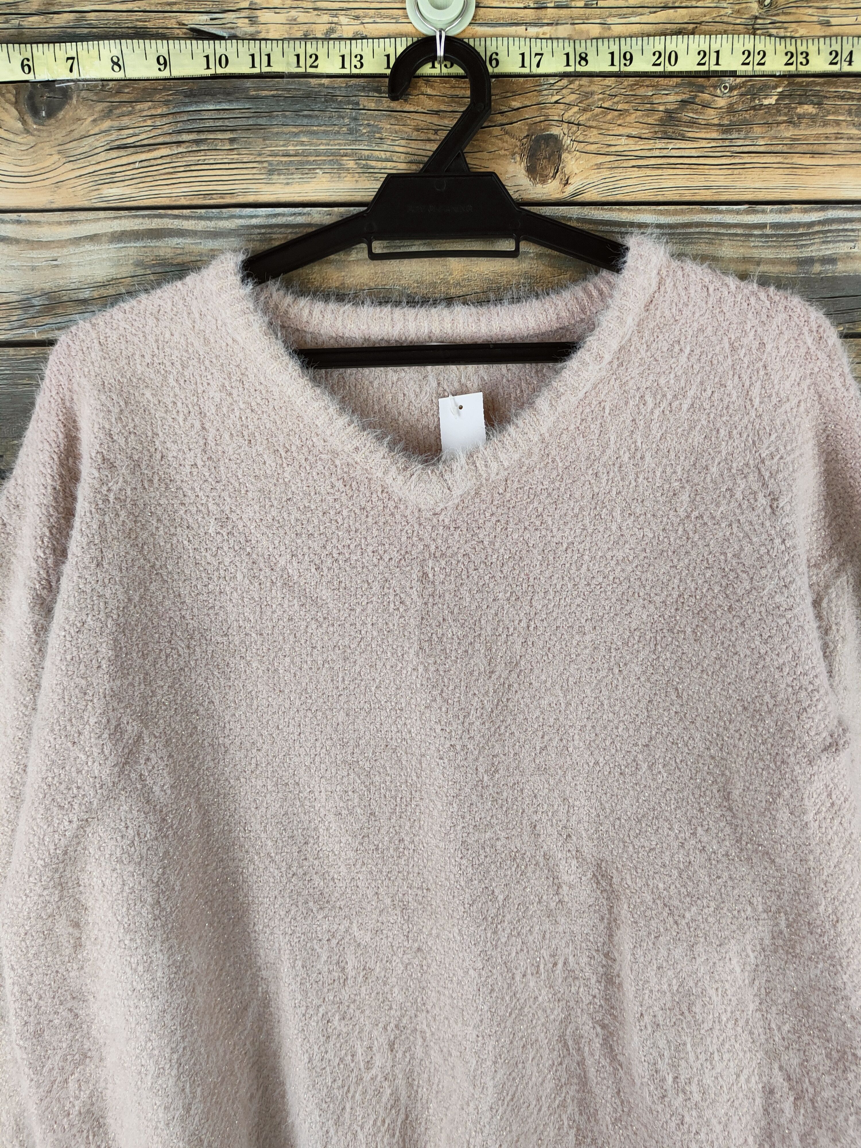 Japanese Brand DL Persodea Peach Fur Mohair Knitwear #46-482 Size M / US 6-8 / IT 42-44 - 2 Thumbnail