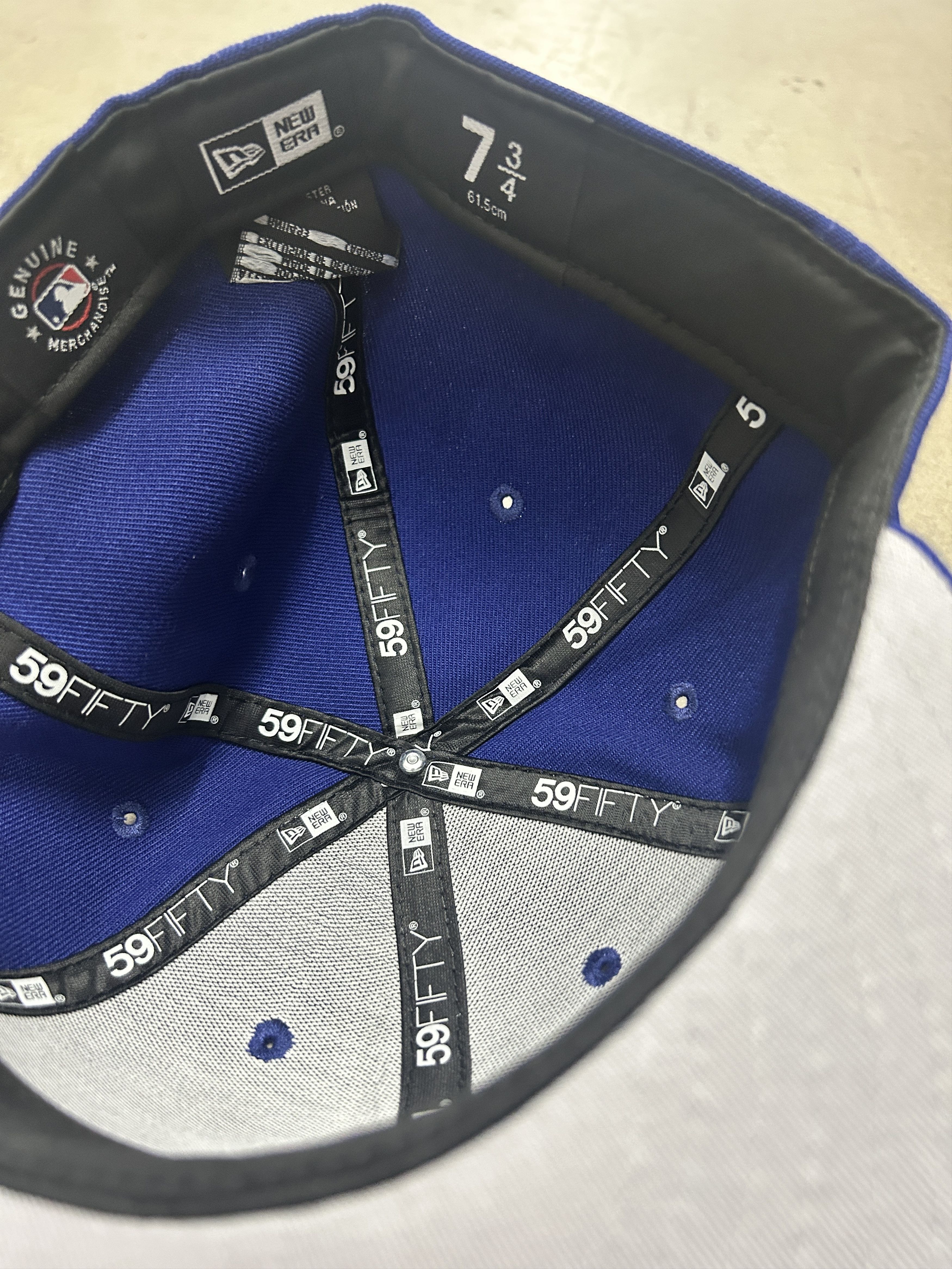 Born X Raised (7 3/4) NEW ERA BORN X RAISED + DODGERS SEAGULL HAT: BLUE Size ONE SIZE - 7 Thumbnail