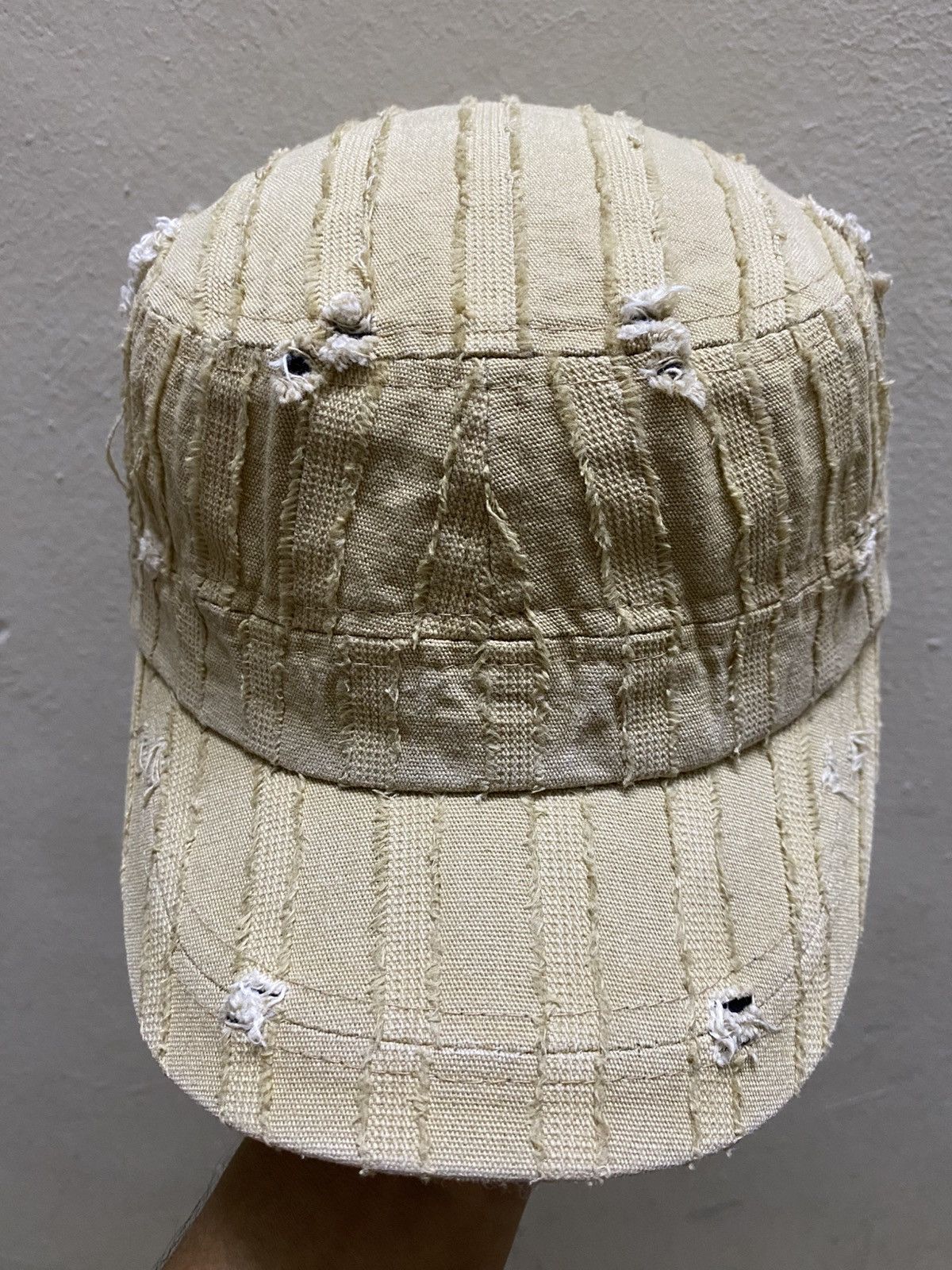 Seditionaries Sick Grunge Distressed Worn Out Cadet Hat Size ONE SIZE - 2 Thumbnail