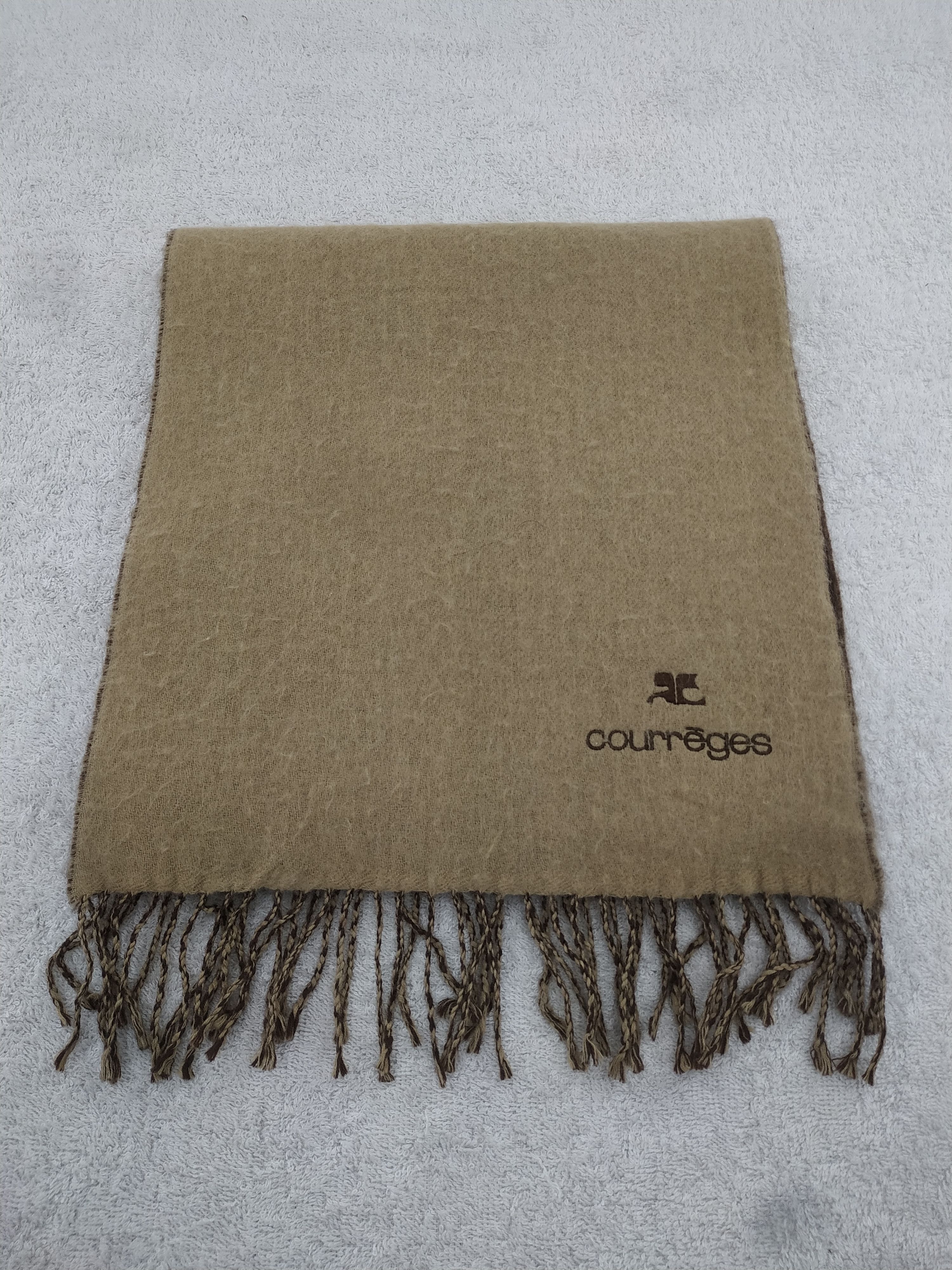 Courreges Vintage Courreges Scarf/Muffler/Neckwear MF573 Size ONE SIZE - 2 Thumbnail