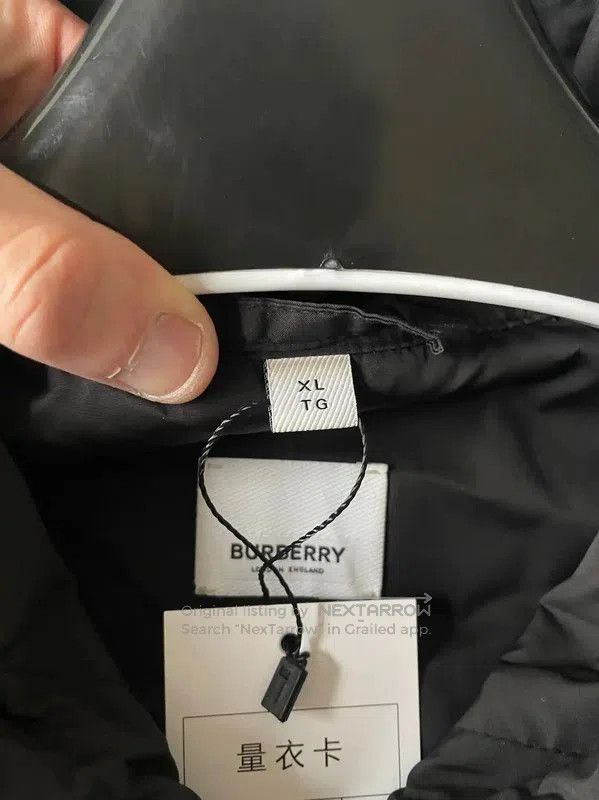 Burberry Burberry Black Lightweight Men's Hooded Jacket. Size US XL / EU 56 / 4 - 3 Thumbnail