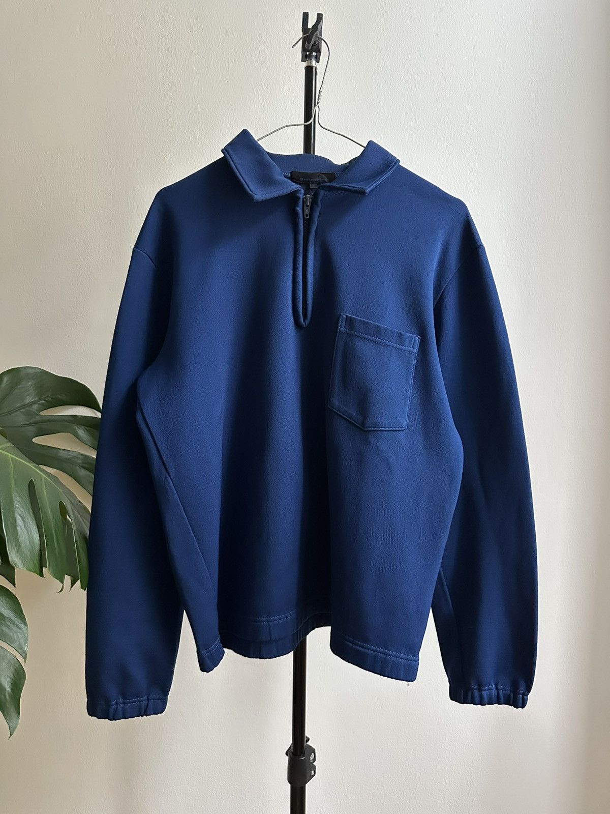 Comme des Garcons Comme Des Garçons 2003 Vintage Archive 1/3 zip Polo Sleeve Size US S / EU 44-46 / 1 - 4 Thumbnail
