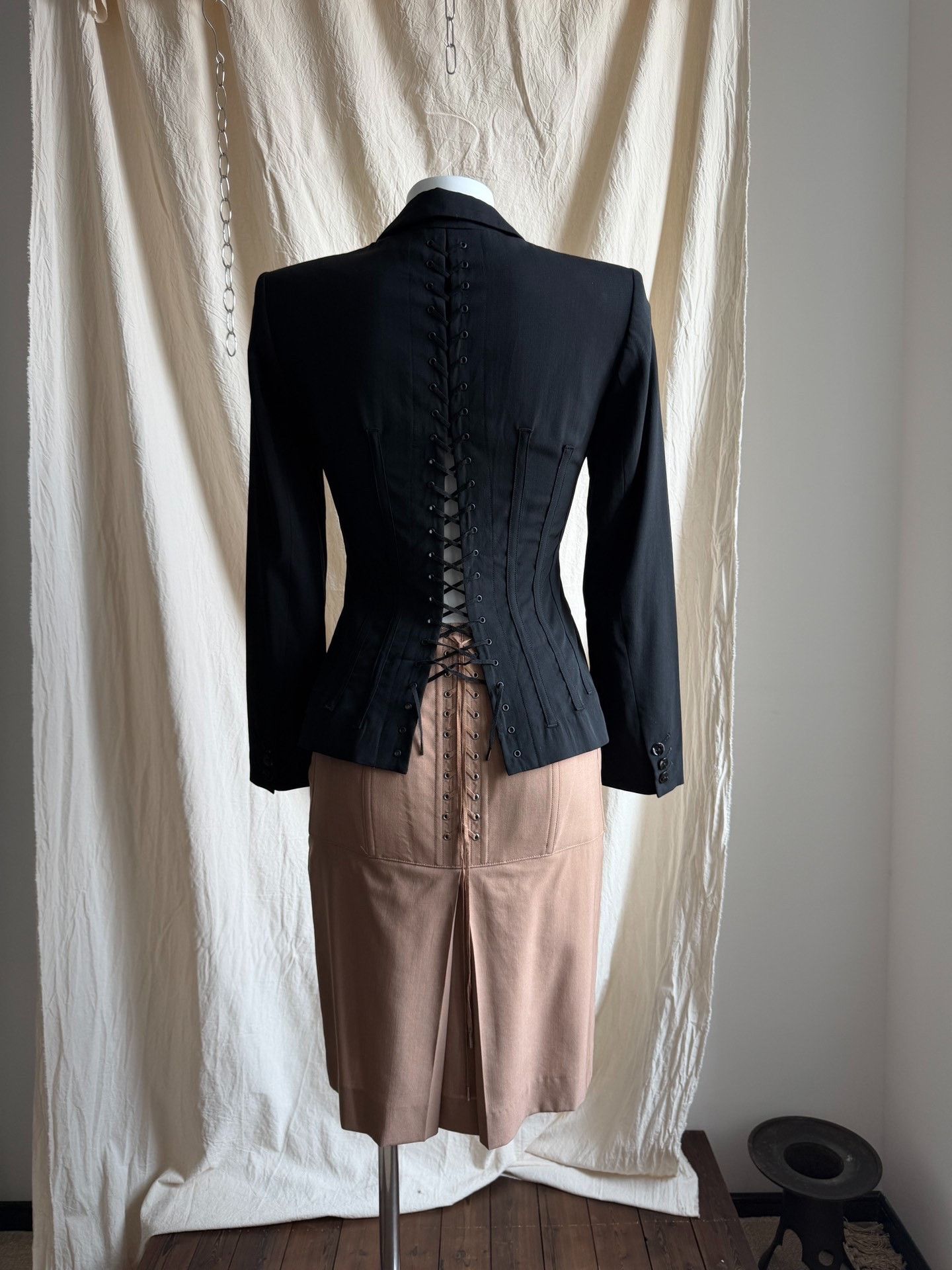 Jean Paul Gaultier Jean Paul Gaultier Rare Strap Blazer Size S / US 4 / IT 40 - 1 Thumbnail