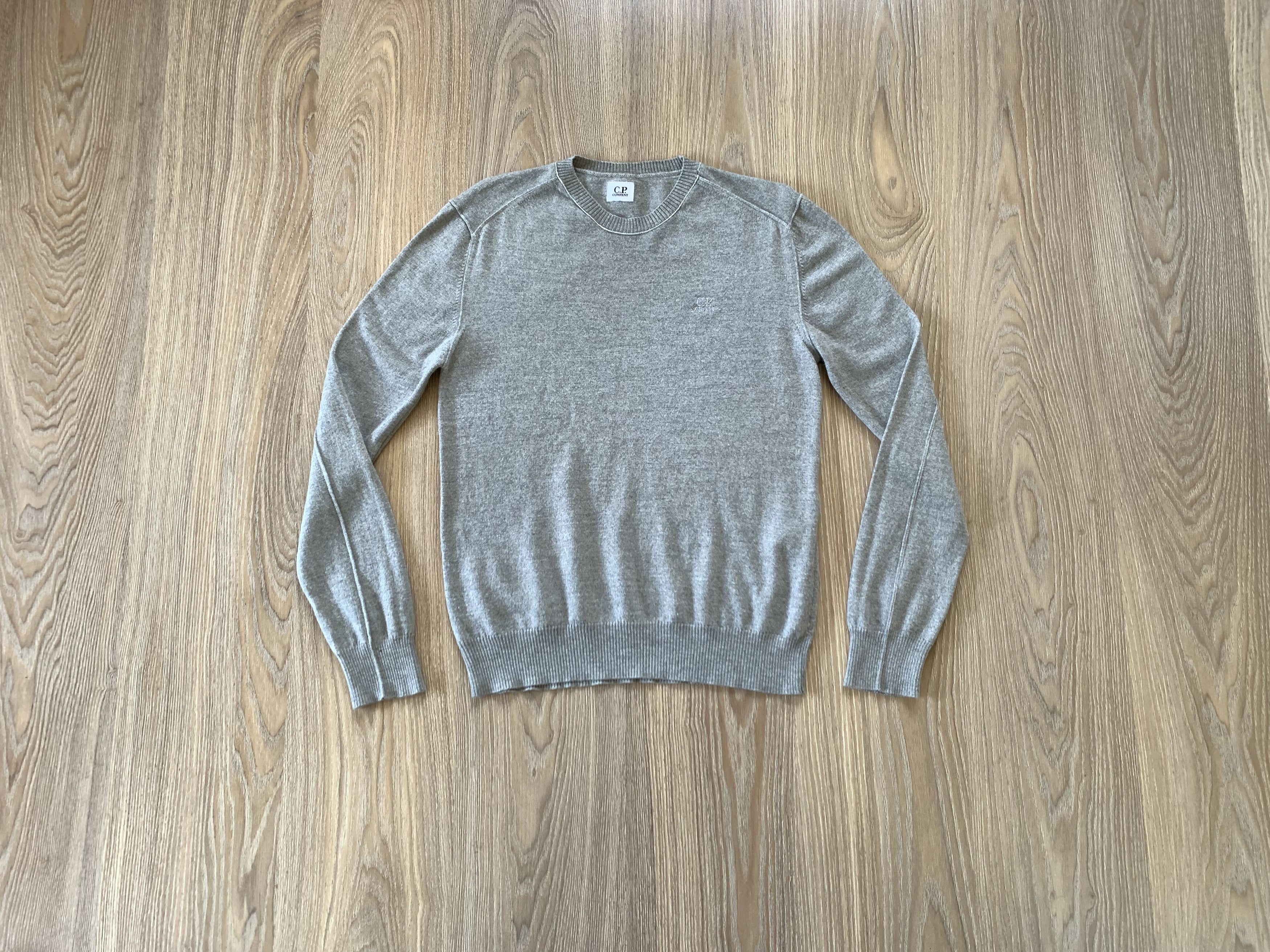 C.P. Company × Vintage Vintage C.P Company Grey Wool Sweater Size US M / EU 48-50 / 2 - 1 Thumbnail