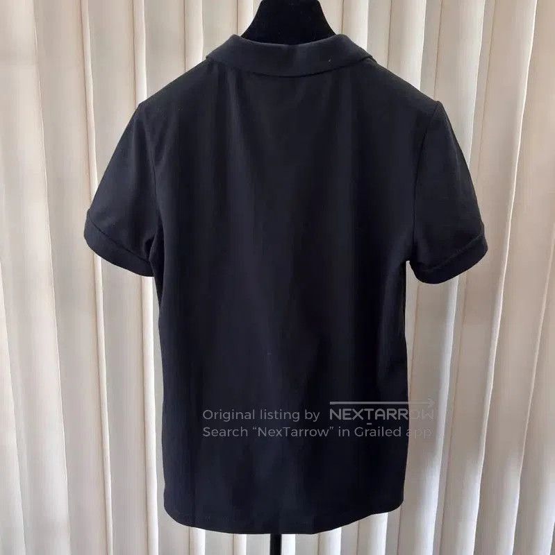 Burberry Burberry Women's Black Cotton T-Shirt. Size M / US 6-8 / IT 42-44 - 3 Thumbnail
