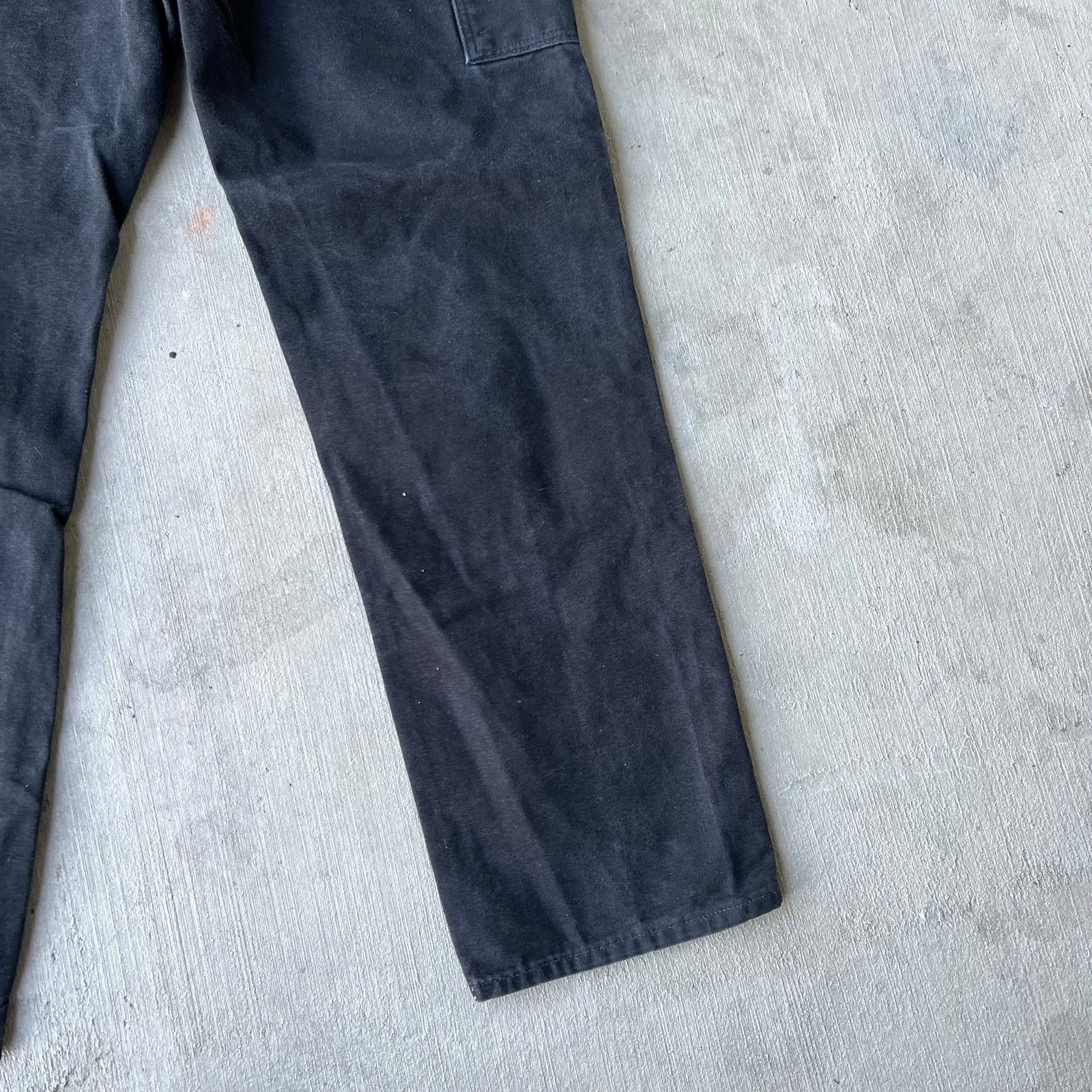 Carhartt × Vintage Carhartt black double knee work wear carpenter pants Size US 32 / EU 48 - 7 Thumbnail