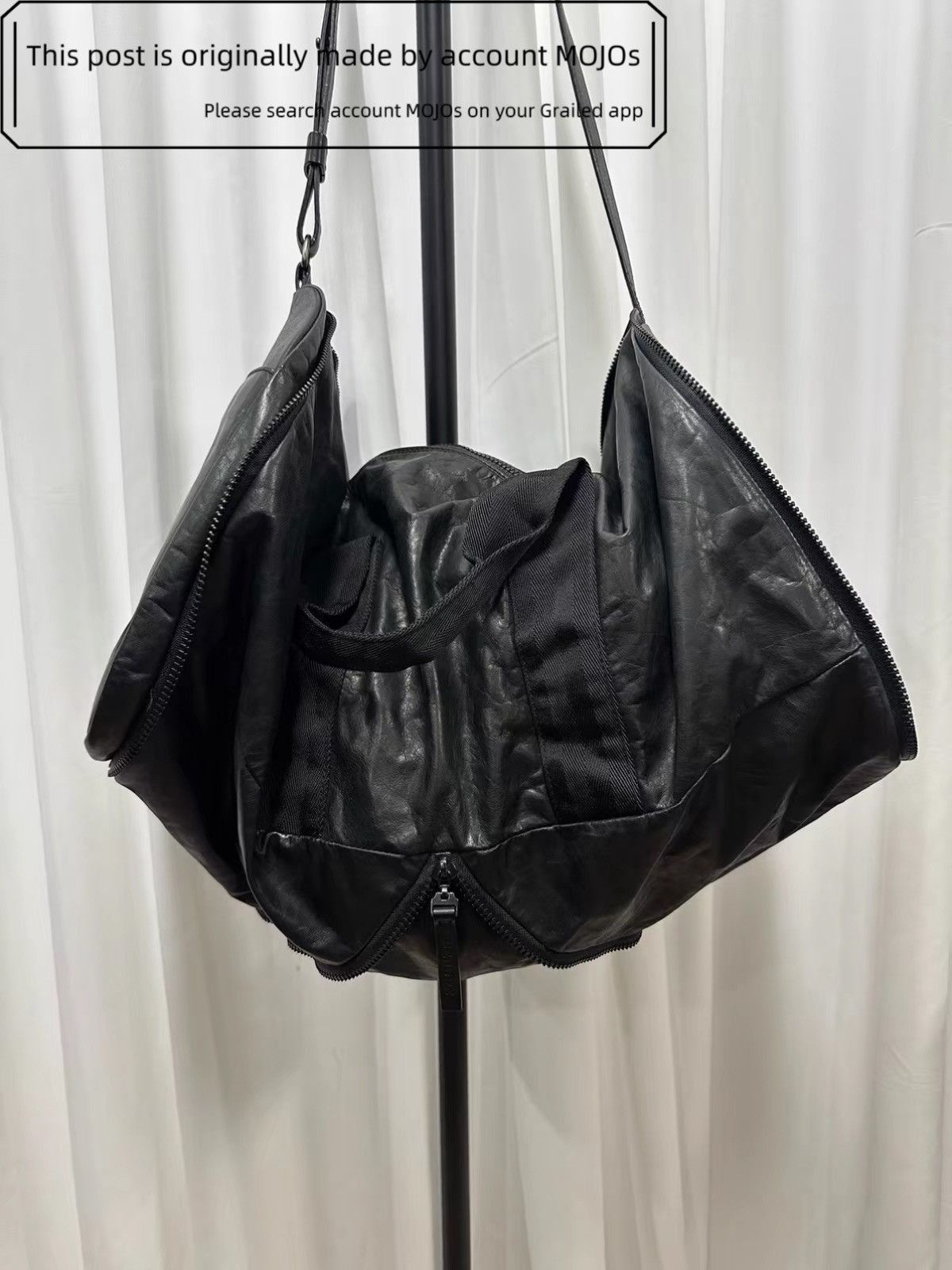 Maison Margiela Maison Margiela Leather Travel Duffle Bag mojos2039 Size ONE SIZE - 4 Thumbnail