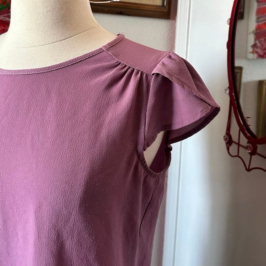 Other lily white purple short sleeve shirt Size M / US 6-8 / IT 42-44 - 2 Thumbnail