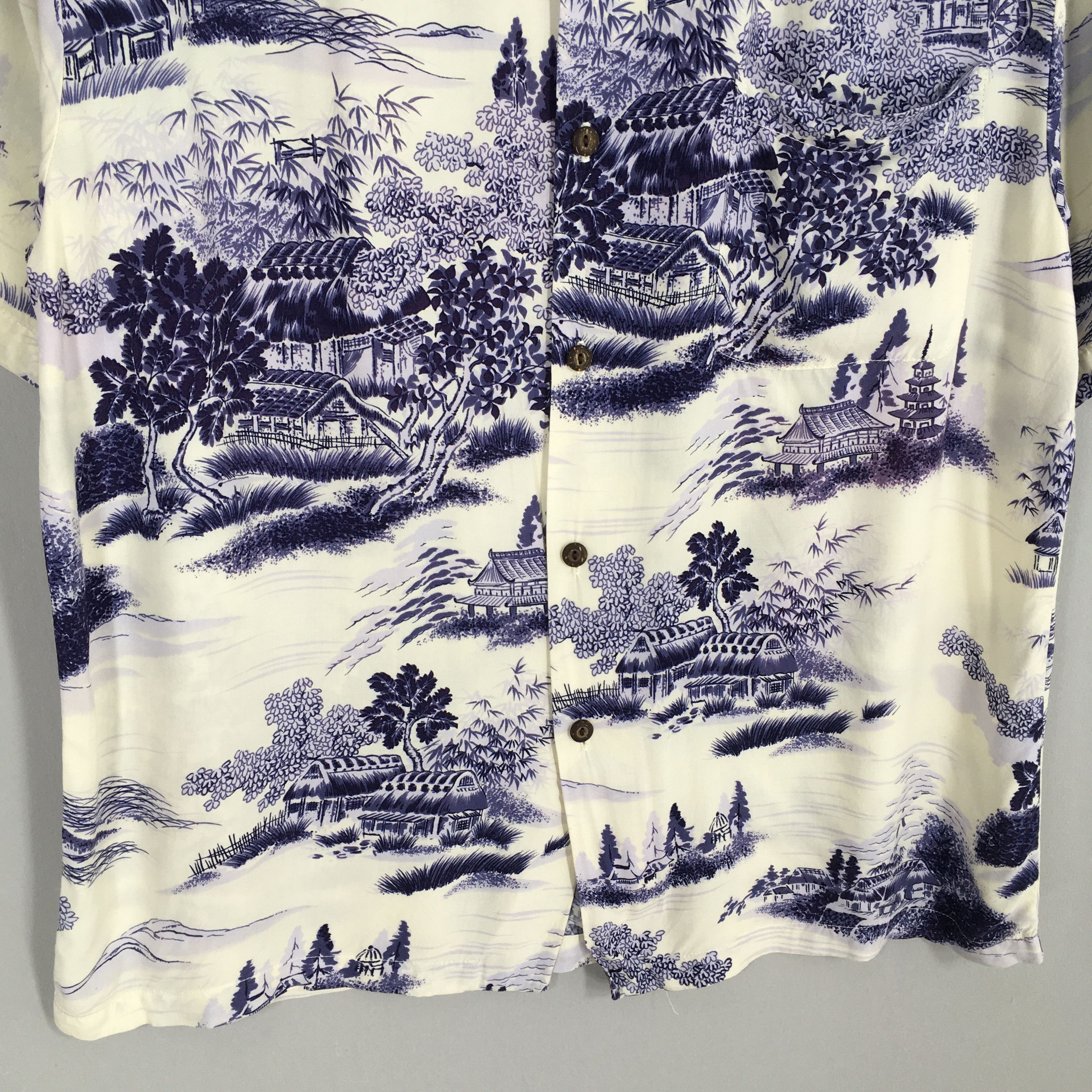 IOLANI Made In Hawaii Iolani Patina Japanese Culture Rayon Shirt M Size US M / EU 48-50 / 2 - 4 Thumbnail