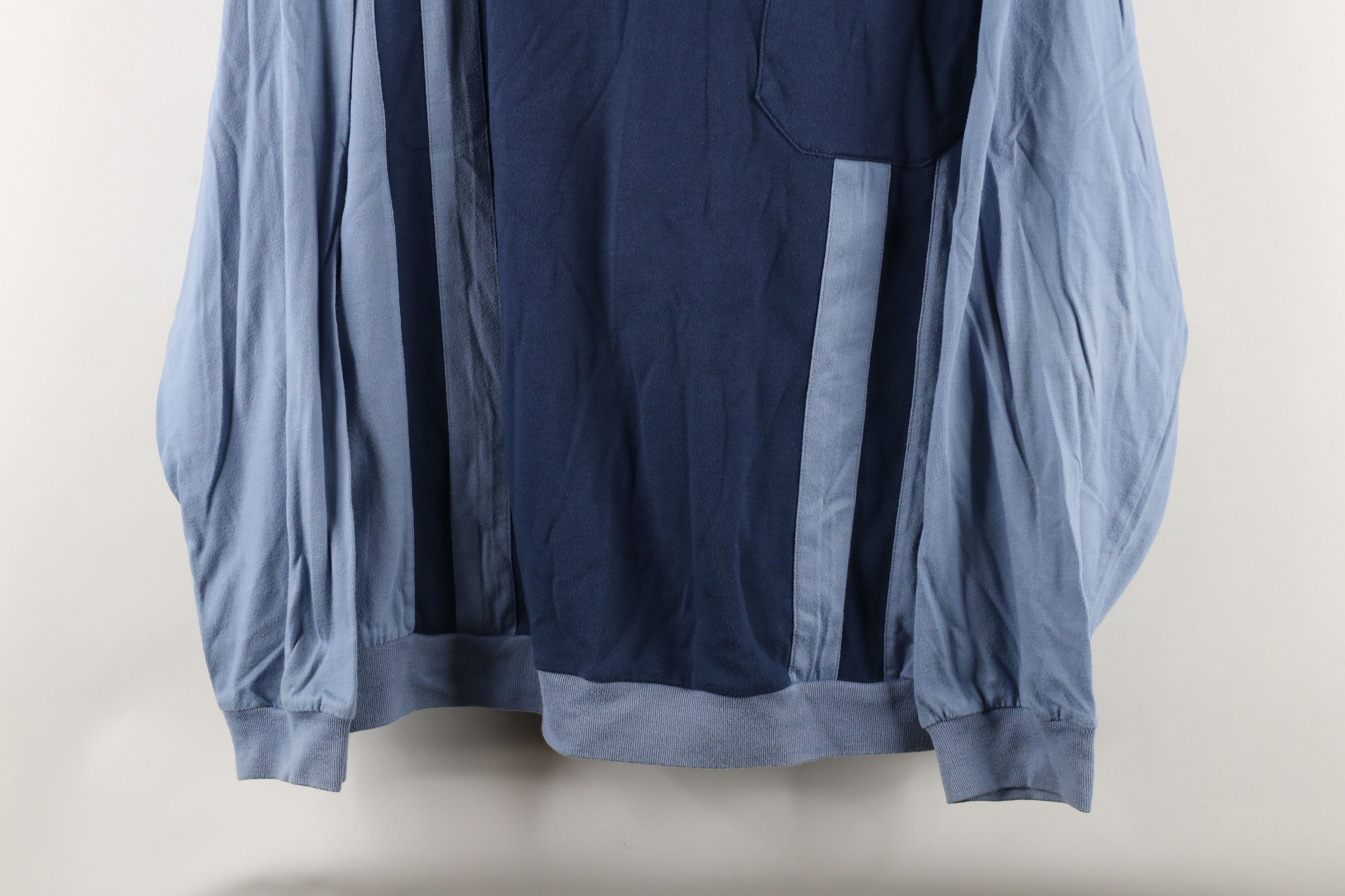 Vintage Vintage 90s Streetwear Collared Pullover Long Sleeve Polo Size US XL / EU 56 / 4 - 3 Thumbnail