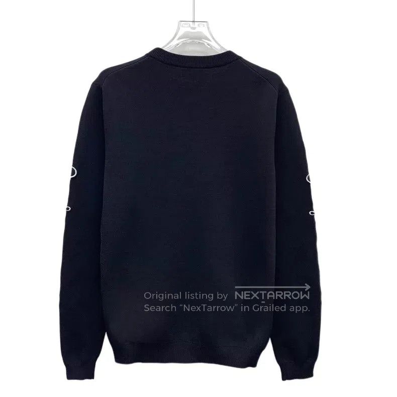 Kenzo Kenzo Black geometric pattern letter embroidered long-slee Size S / US 4 / IT 40 - 2 Thumbnail