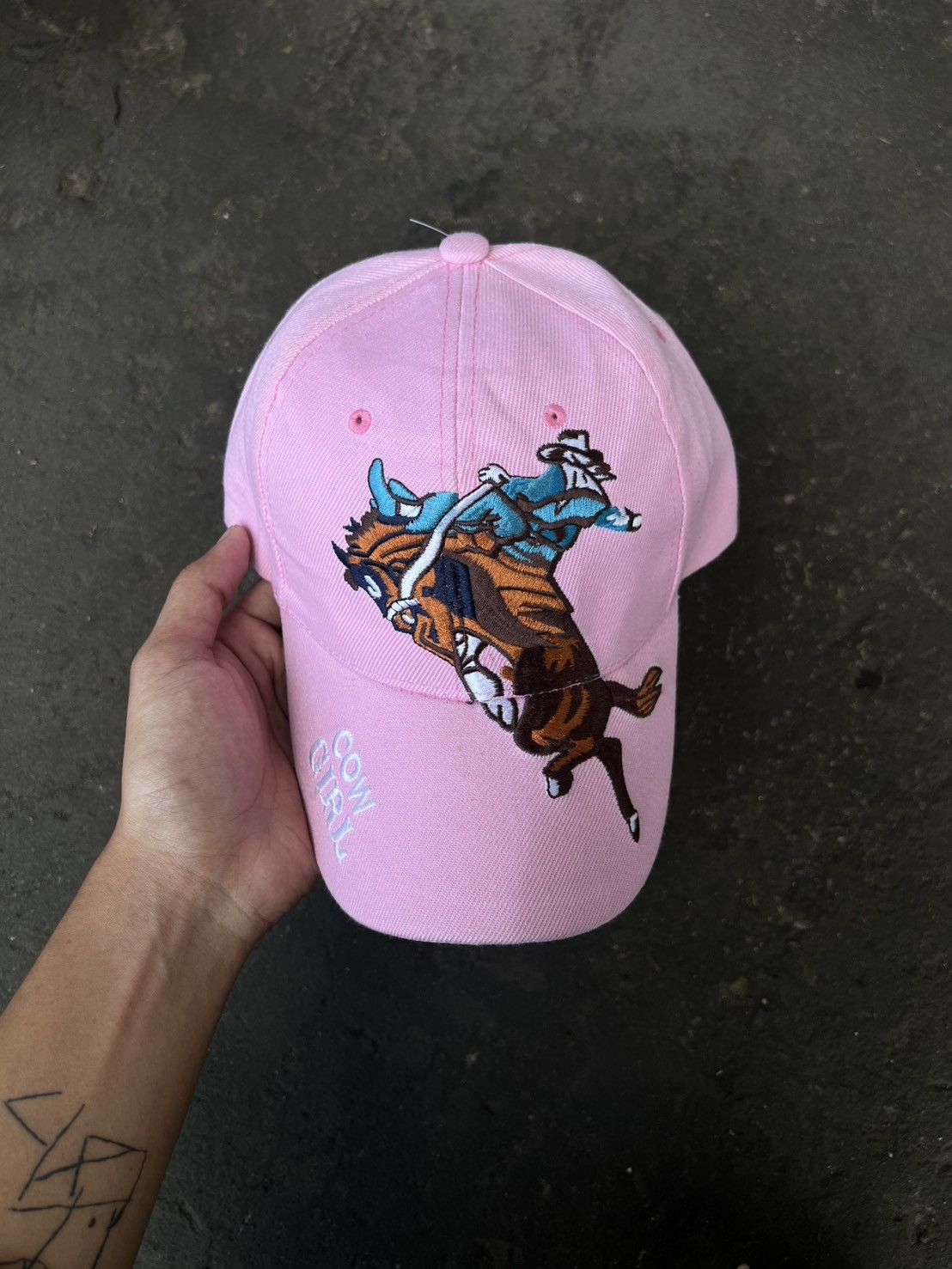 Cowboy Equipment Cowgirl Cap Hat Size ONE SIZE - 2 Thumbnail