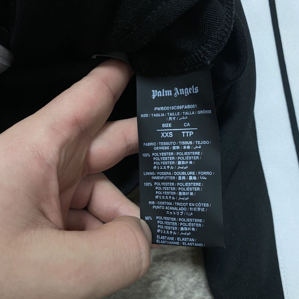 Palm Angels Palm Angels Track Jacket Black Size US XXS / EU 40 - 9 Thumbnail