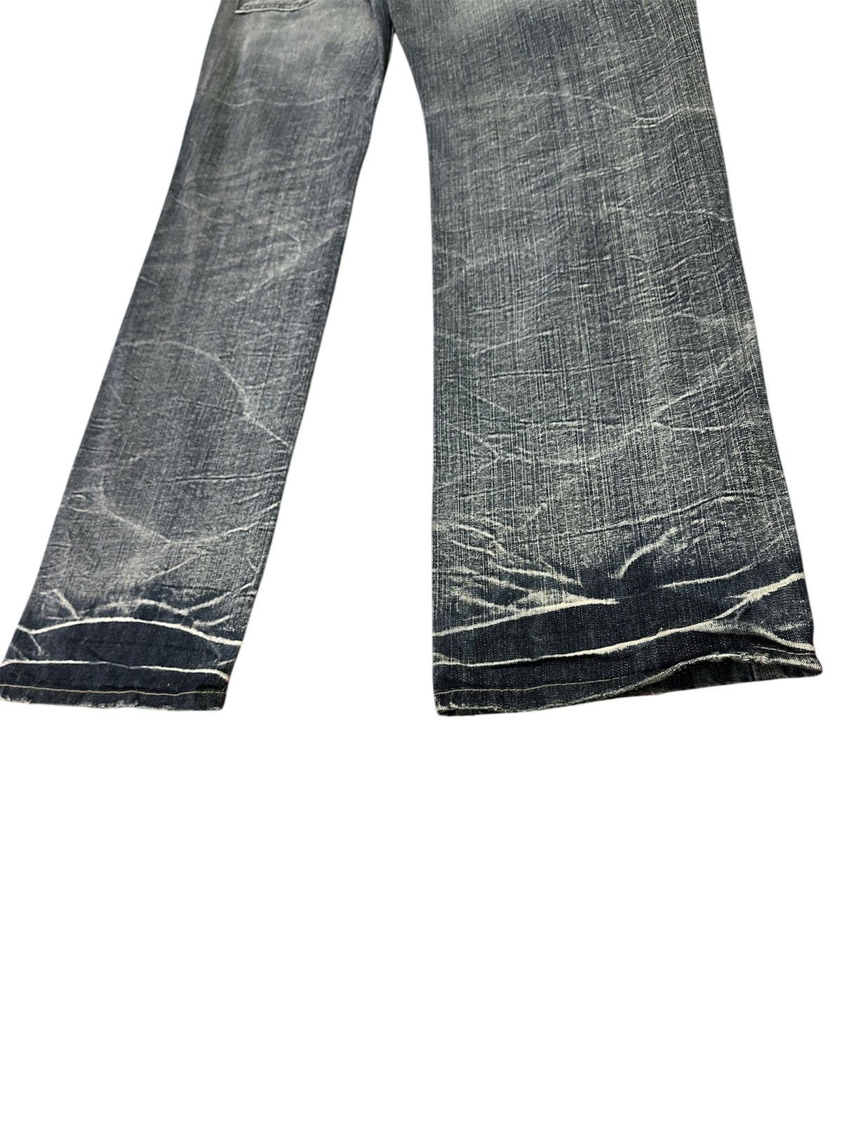 Kapital Flare 💥 Bluewash Superubis Denim 💥 Size US 34 / EU 50 - 2 Thumbnail
