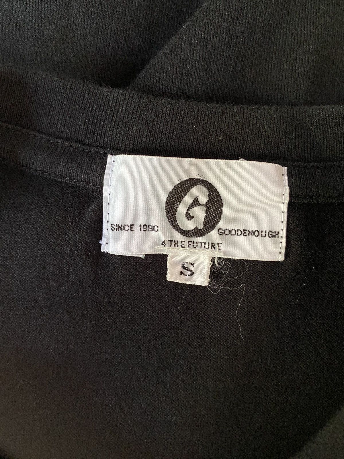 Designer GOOD ENOUGH Black Short Sleeve T-Shirt Size US S / EU 44-46 / 1 - 3 Thumbnail