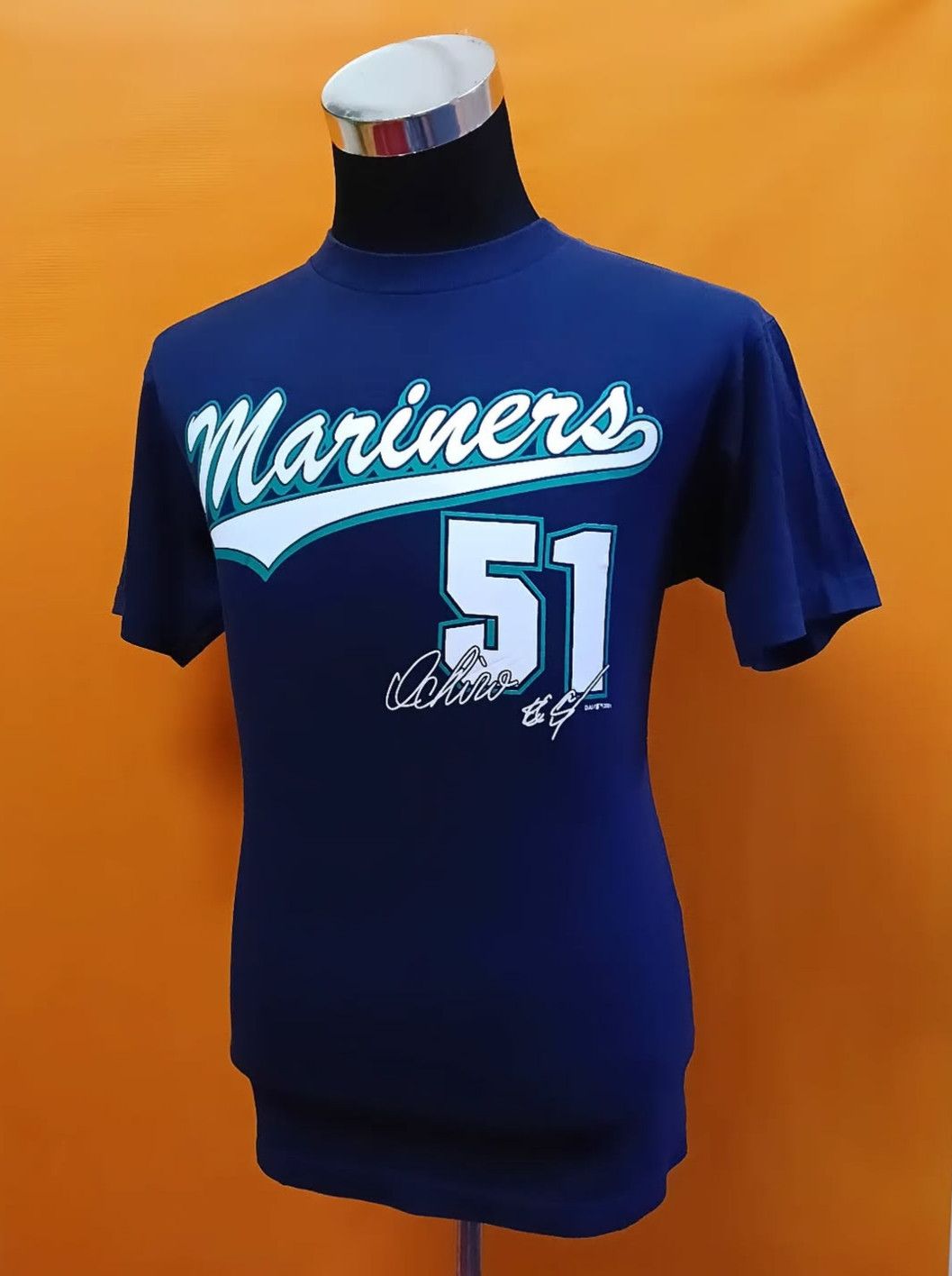 MLB Vintage Ichiro Suzuki Seattle Mariners MLB Tee Shirt Size US M / EU 48-50 / 2 - 7 Thumbnail