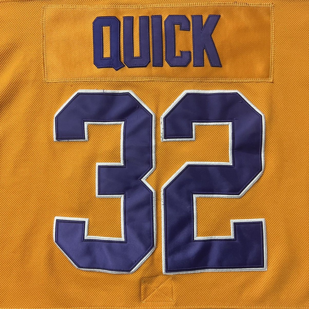 Ccm × Vintage Vintage 90’s Los Angeles Kings J. Quick #32 Hockey Jersey Size US XL / EU 56 / 4 - 9 Thumbnail