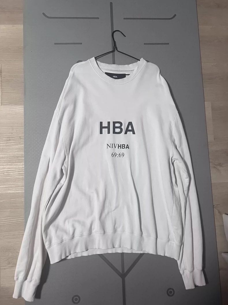 Hood By Air Hood By Air Hood By Air Long Sleeve White Sweatshirt-2507 Size US L / EU 52-54 / 3 - 1 Thumbnail