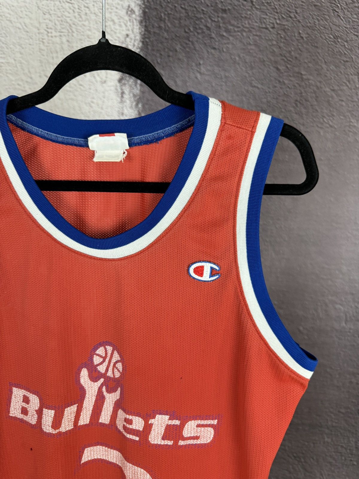 Champion Champion 90s Washington #2 Bullets Chris Webber jersey shirt Size US L / EU 52-54 / 3 - 5 Thumbnail