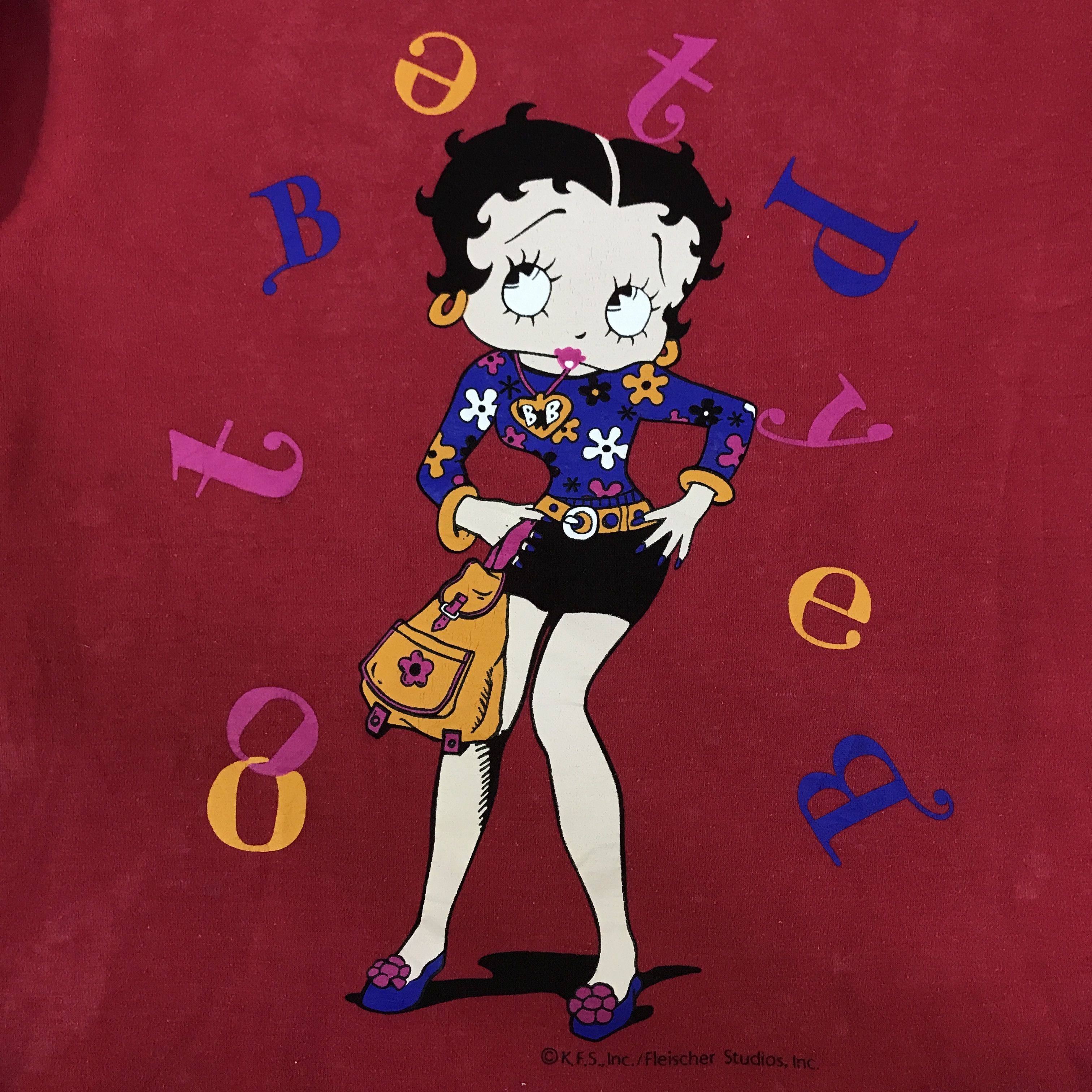 Japanese Brand betty boop sweatshirts K115B19 Size US L / EU 52-54 / 3 - 9 Thumbnail