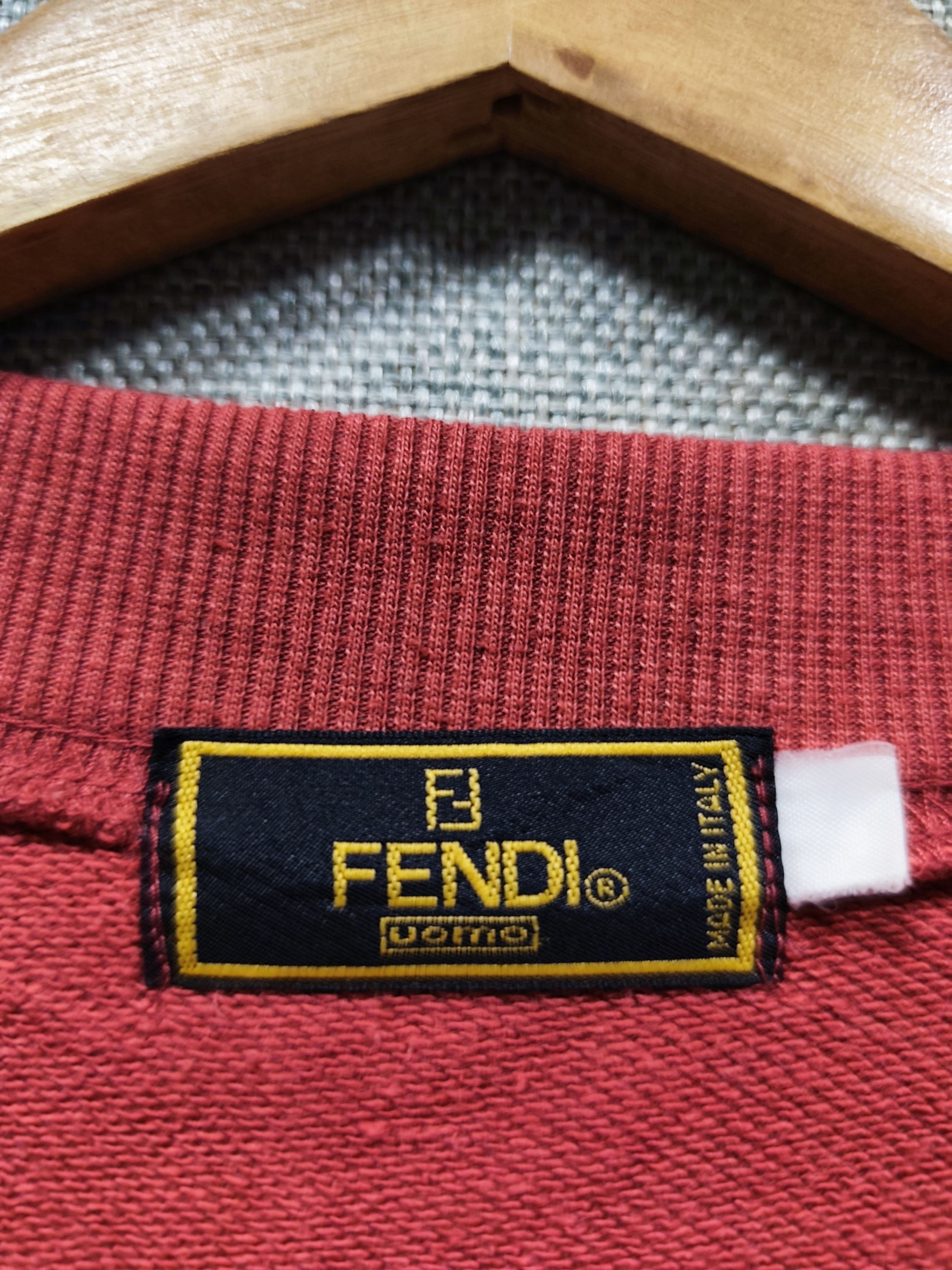 Fendi Vintage sweatshirt fendi Size US M / EU 48-50 / 2 - 5 Thumbnail