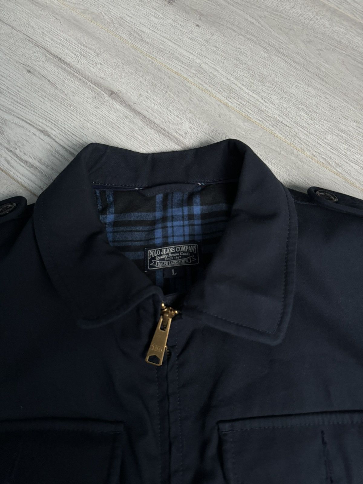 Lauren Ralph Lauren × Polo Ralph Lauren × Vintage Vintage Polo Ralph Lauren jeans Company Jacket Size US L / EU 52-54 / 3 - 5 Thumbnail