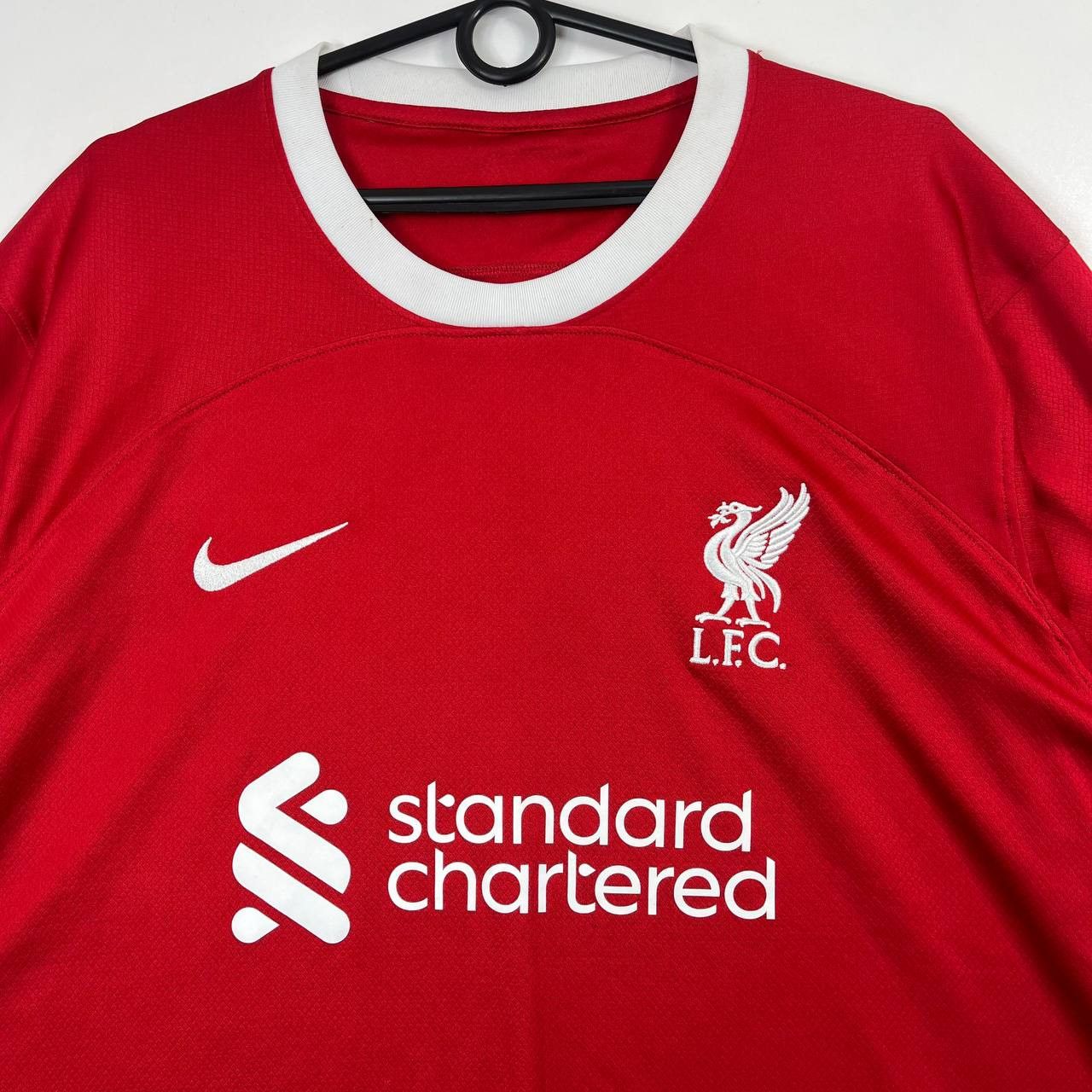 Nike Liverpool 2022-23 Home Shirt Jersey Nike Mens Size XXL Size US XXL / EU 58 / 5 - 2 Thumbnail