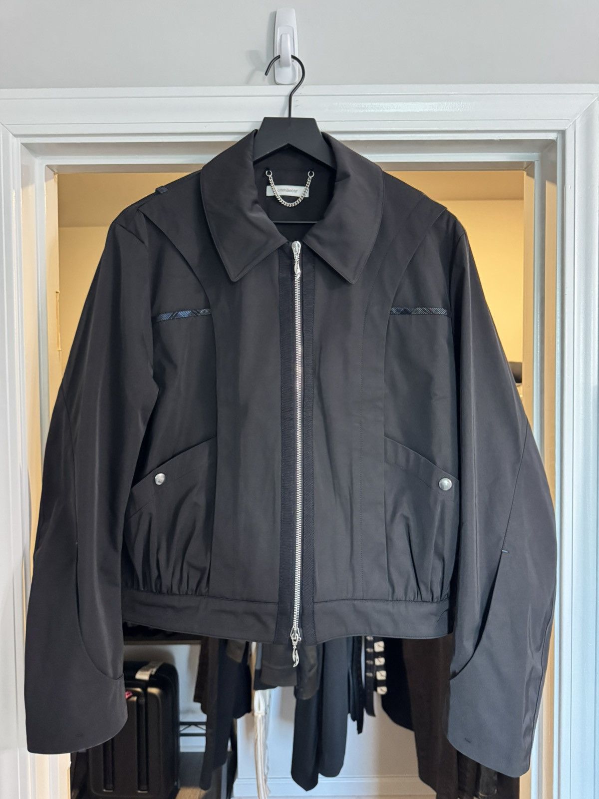 美品 vujade cmmawear 黒のアウター M CMMAWEAR VUJA DE VC FLEECE BLACK M - メルカリ
