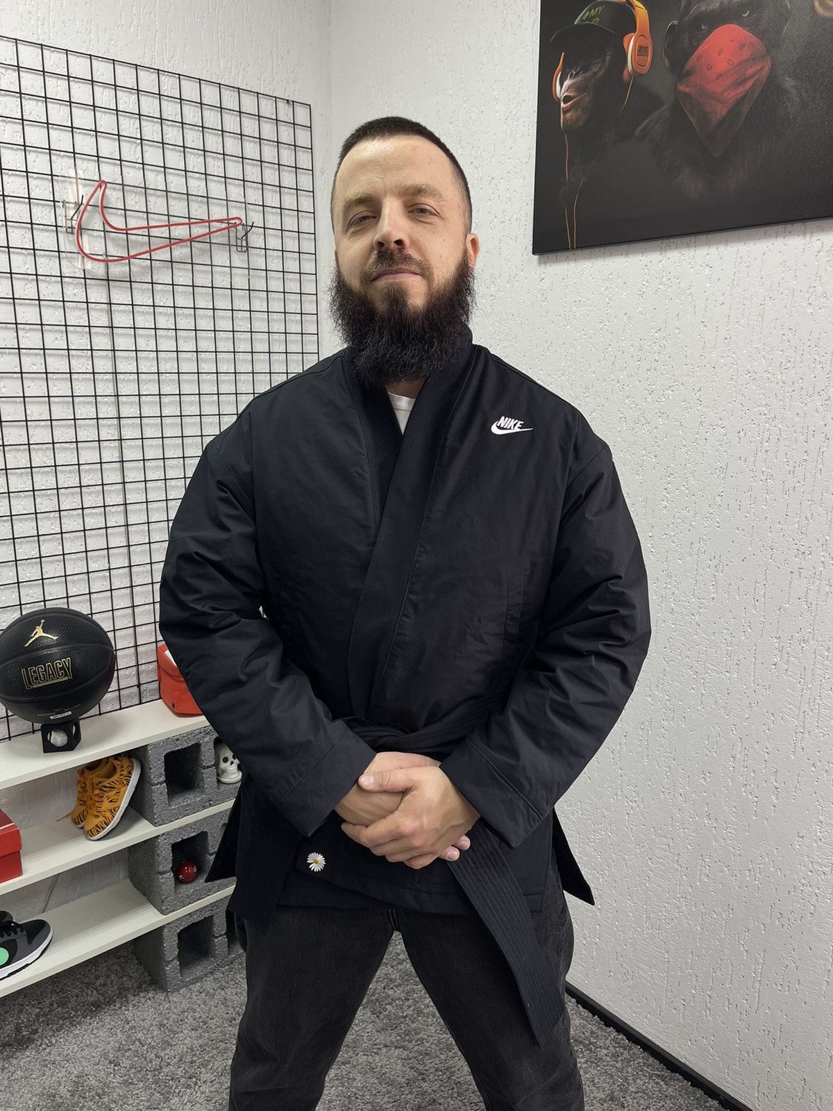 Nike x Peaceminusone G-Dragon 2+1 Jacket (Asia Sizing) Black