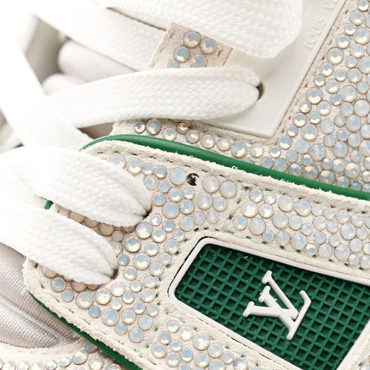 Louis Vuitton Louis Vuitton Crystal Trainer Sneaker Size US 10 / EU 43 - 15 Thumbnail