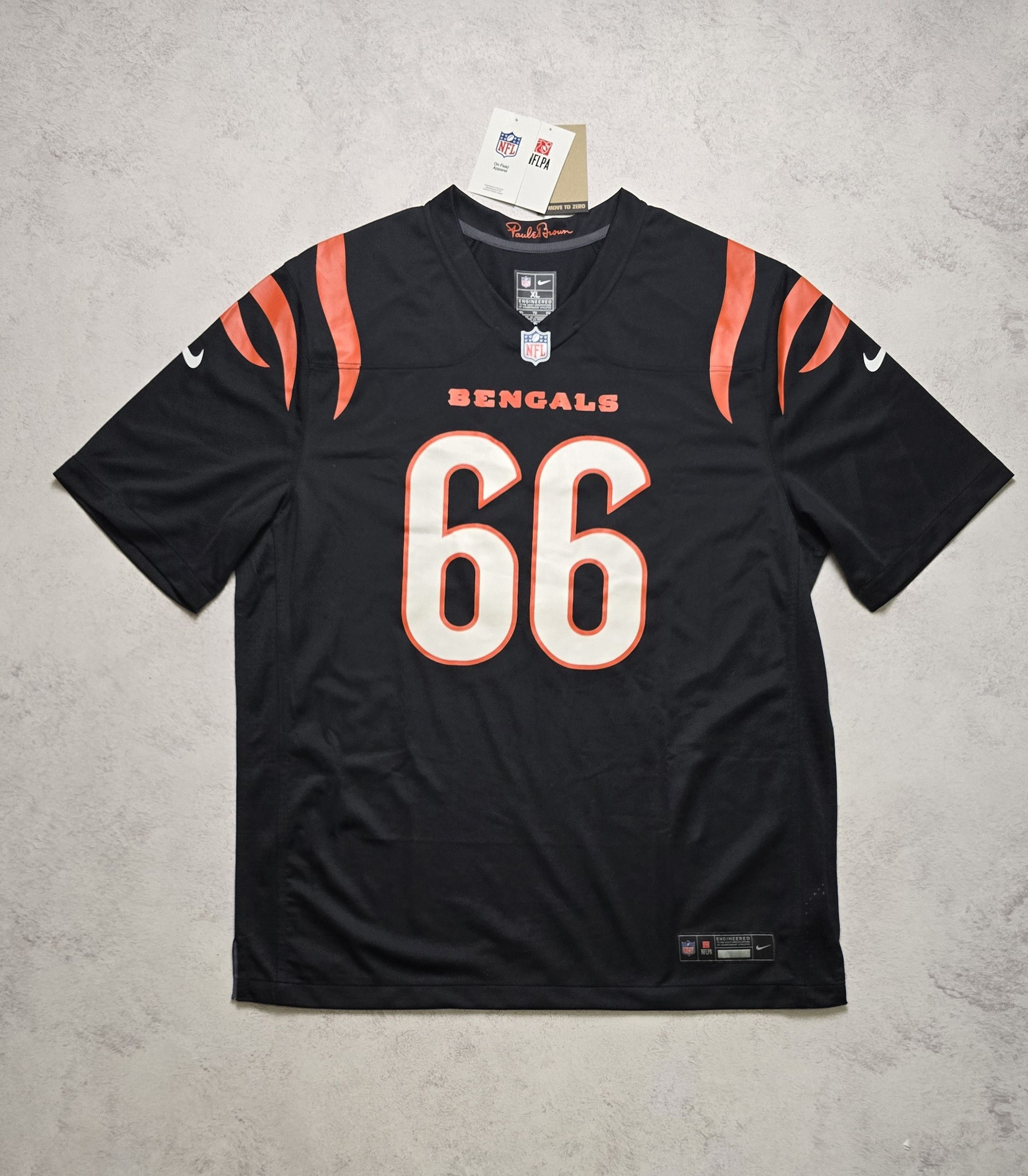 Nike Nate Gilliam #66 Bengals Nike NFL Game Jersey Size US XL / EU 56 / 4 - 1 Thumbnail