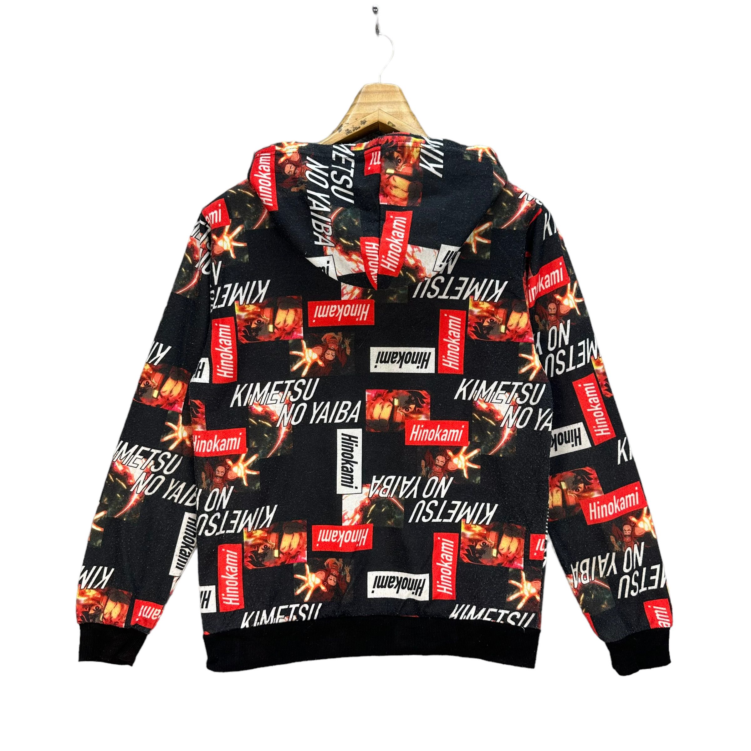 Vintage ANIME DEMON SLAYER FULLPRINT HOODIES #7759-169 Size US XS / EU 42 / 0 - 9 Thumbnail