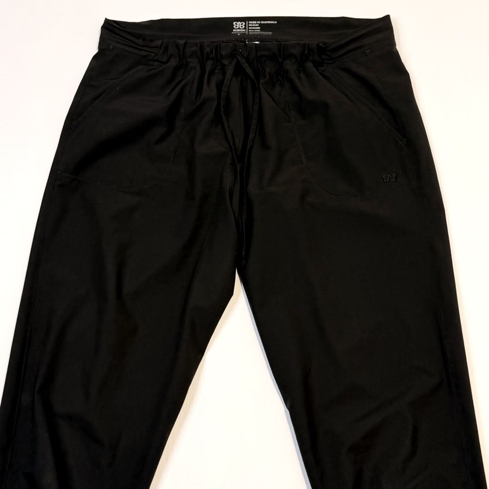Vintage Albion Jetsetter Womens Small Tall Joggers Pant Zip Ankle Black Size 28" / US 6 / IT 42 - 4 Thumbnail