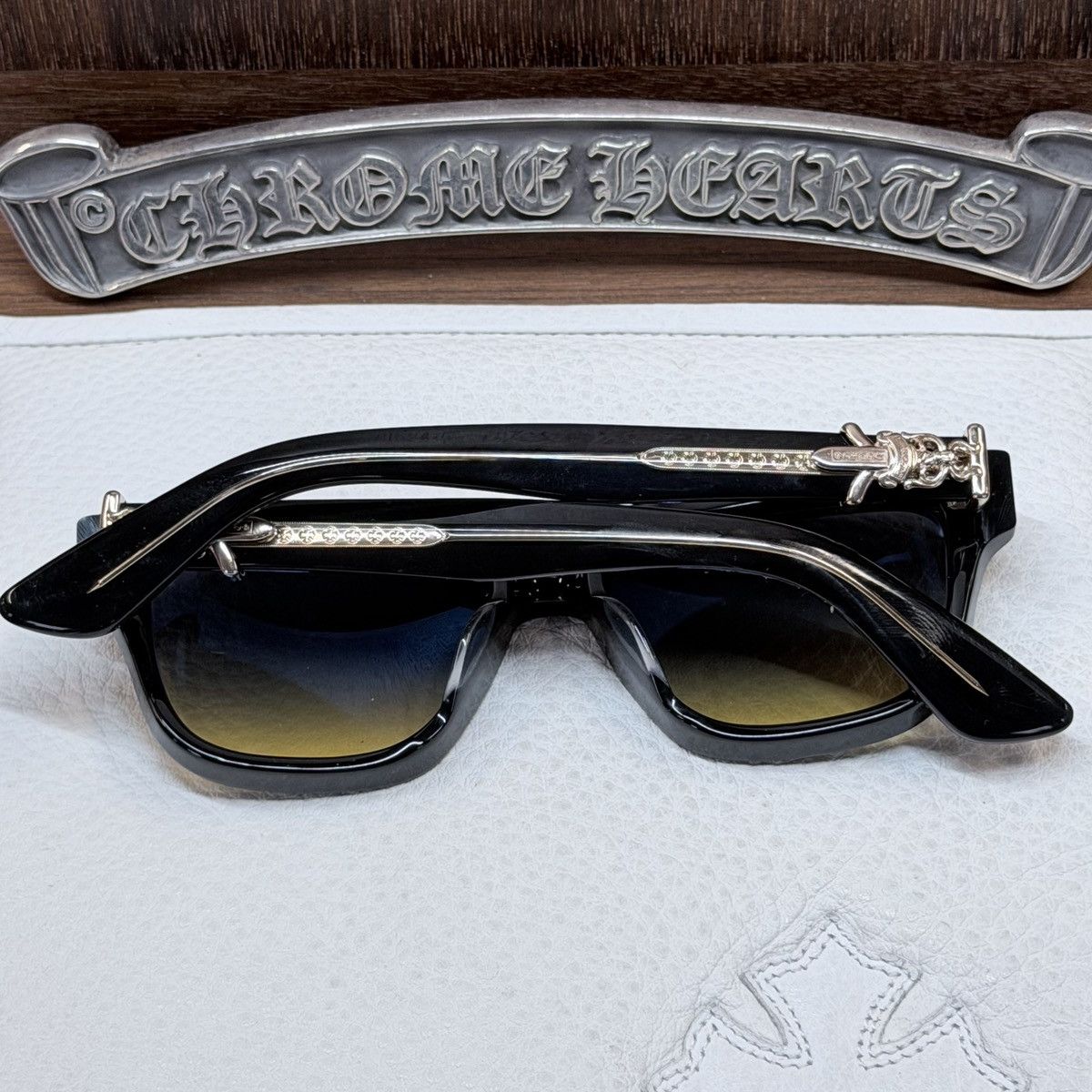 Chrome Hearts Chrome Hearts VAGILLIONAIRE II Sunglasses Size ONE SIZE - 2 Thumbnail