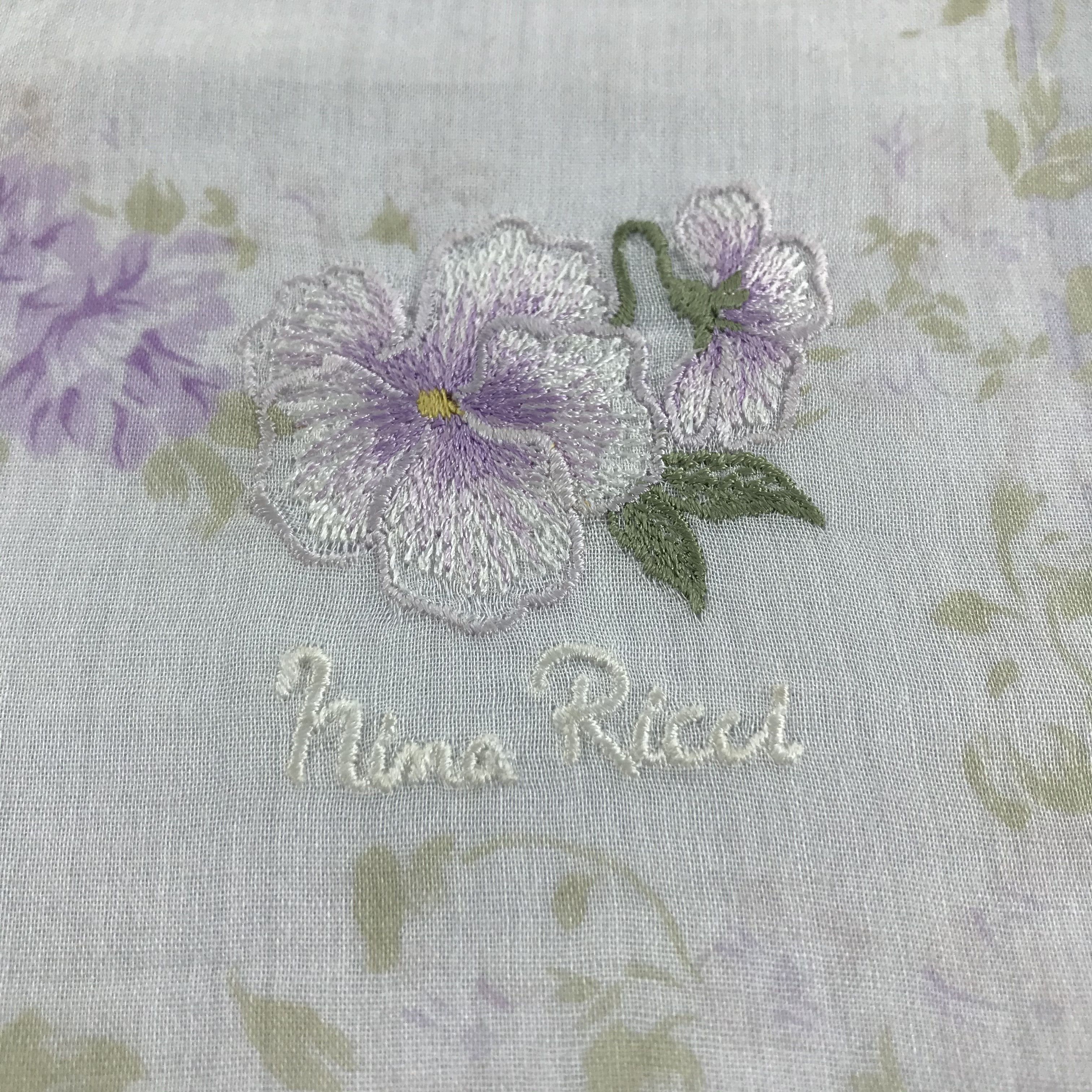 Nina Ricci Nina Ricci NR Handkerchief Neckerchief Bandana H1022 Size ONE SIZE - 3 Thumbnail