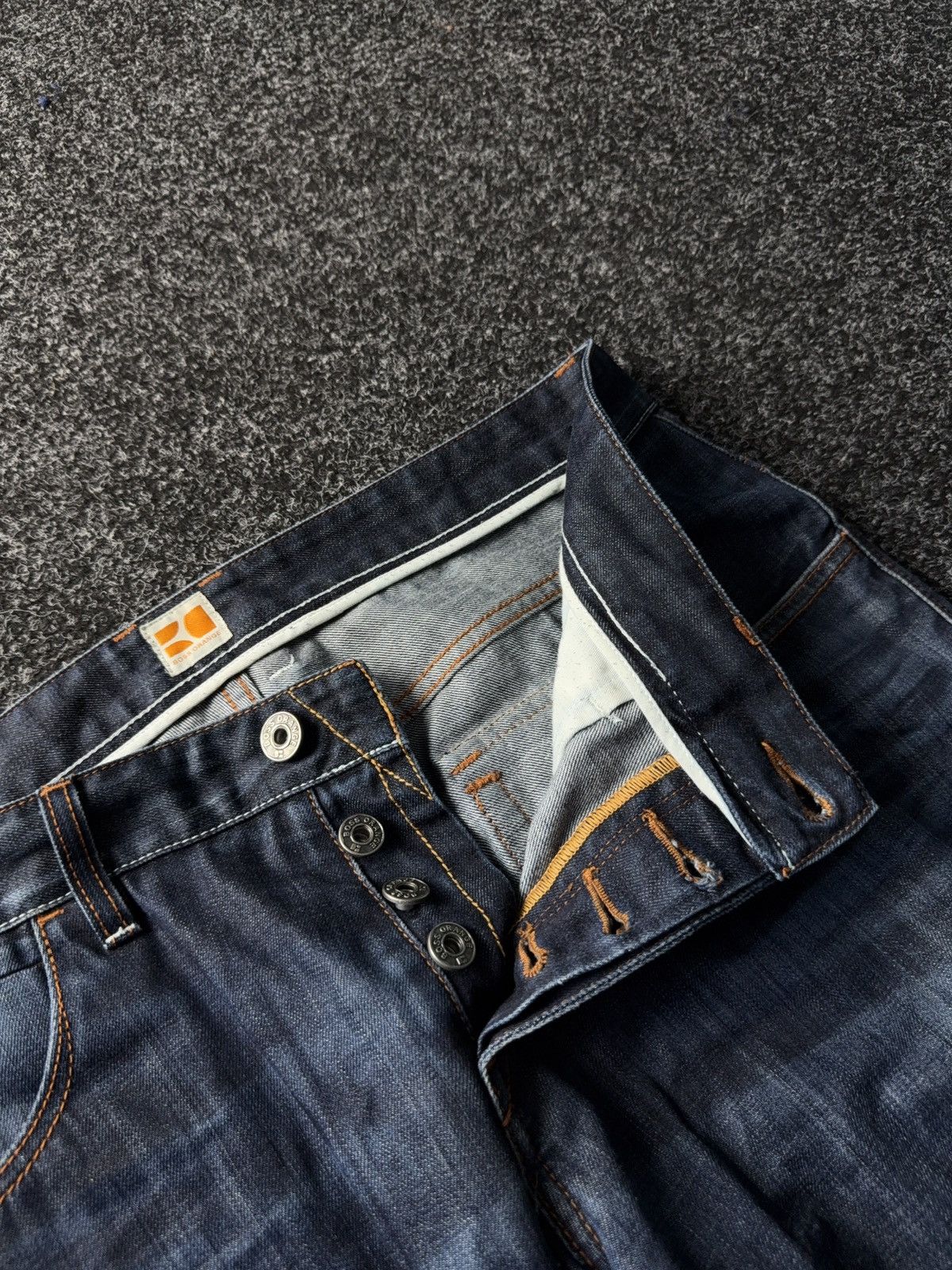 Hugo Boss Vintage 00s Retro Designer Hugo Boss Y2K jeans Denim pants Size US 36 / EU 52 - 6 Thumbnail