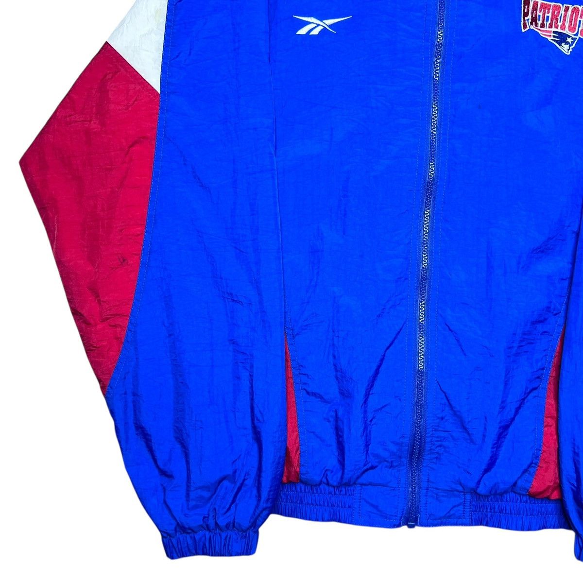 Reebok Vtg 1990s NFL New England Patriots Reebok Windbreaker Jacket Size US M / EU 48-50 / 2 - 19 Thumbnail