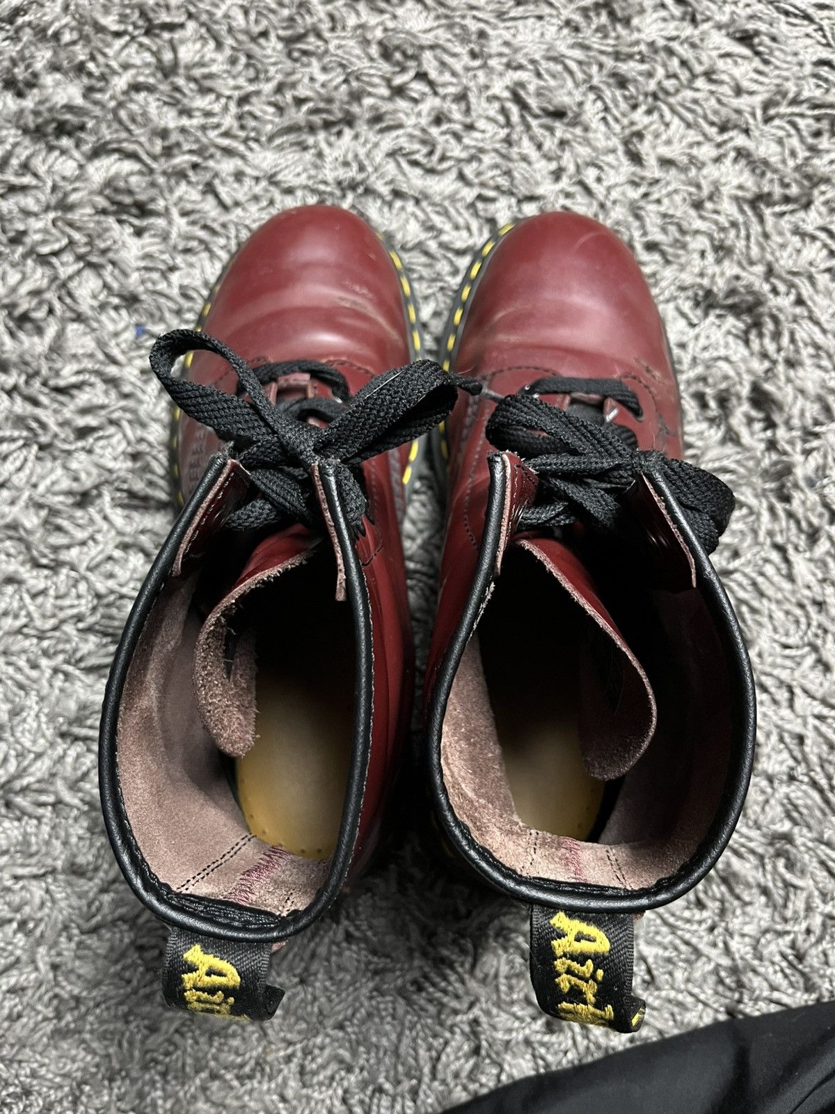 Dr. Martens Dr. Martens 1460 Smooth Leather Boots | Cherry Red | US 8M Size US 9 / EU 42 - 5 Thumbnail