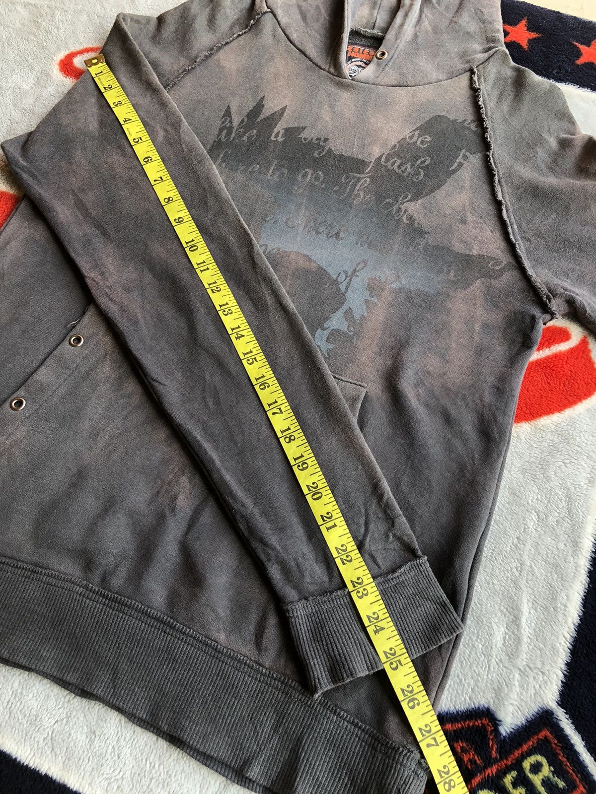 Japanese Brand Vintage 291295 Homme Punk Design Hoodie Size US L / EU 52-54 / 3 - 12 Thumbnail