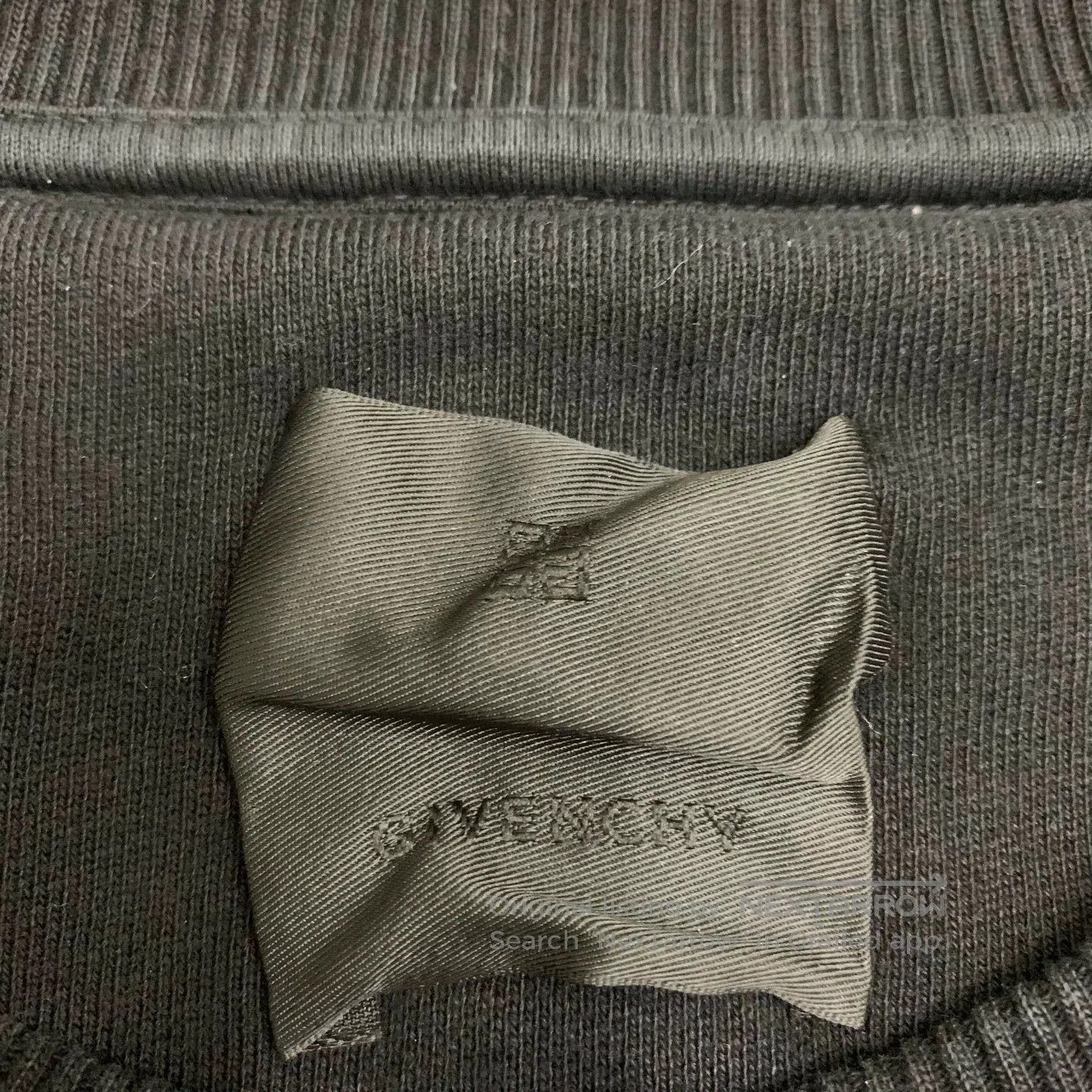 Givenchy Givenchy Black Back Logo Sweatshirt. Size US M / EU 48-50 / 2 - 6 Thumbnail