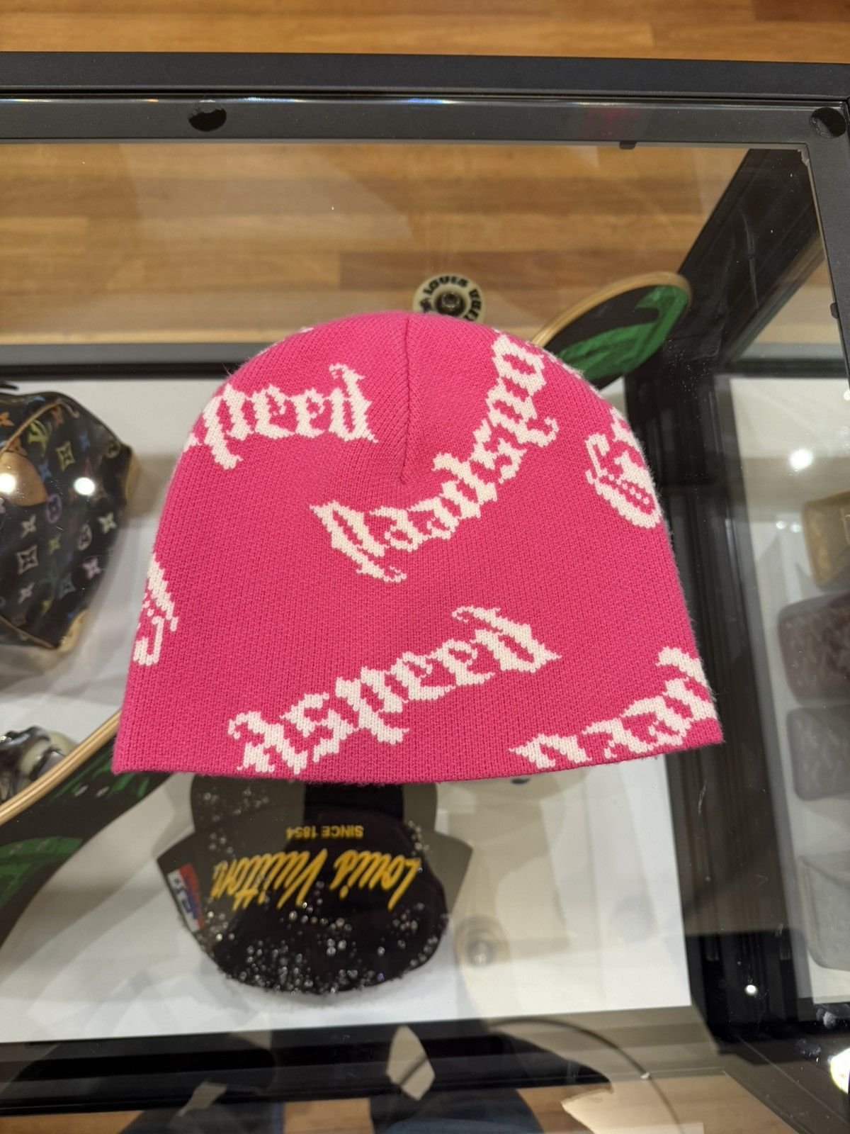 Godspeed Godspeed Logo Beanie - Pink Size ONE SIZE - 2 Thumbnail
