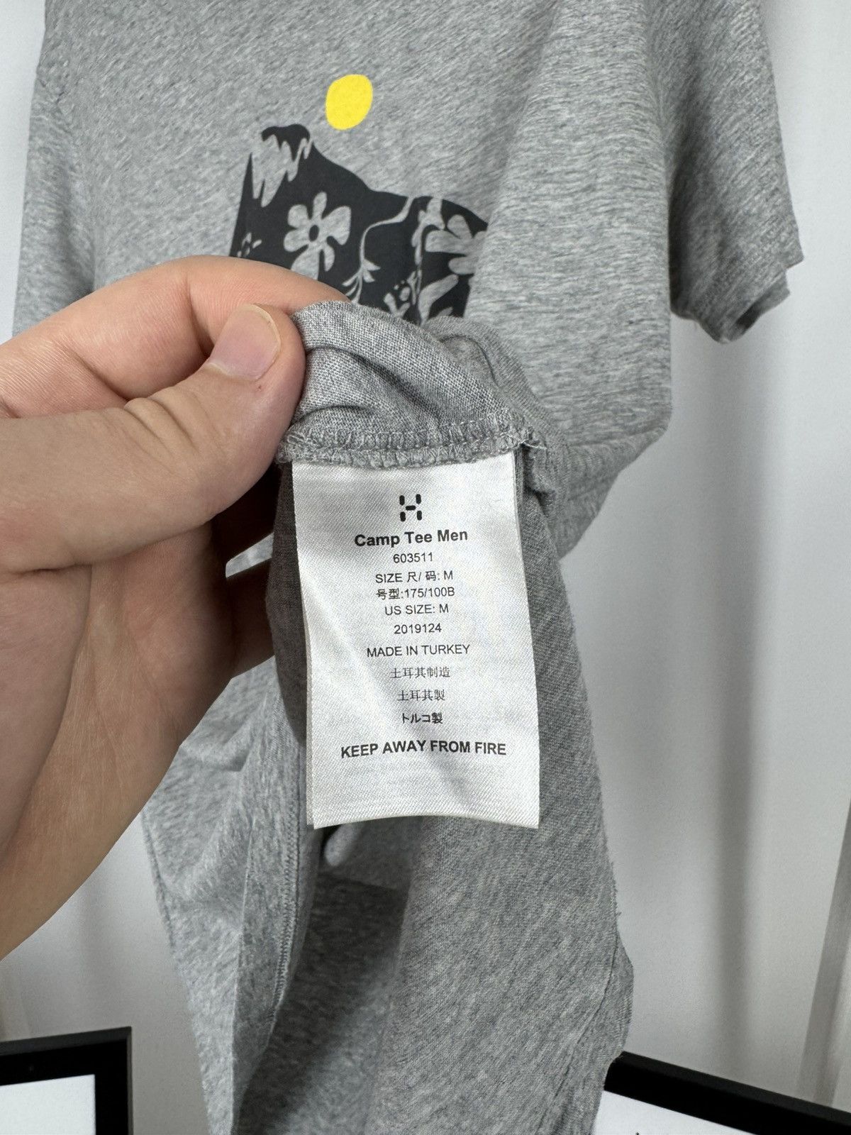 Haglofs Haglöfs Graphic Grey Tee M Size Size US M / EU 48-50 / 2 - 7 Thumbnail