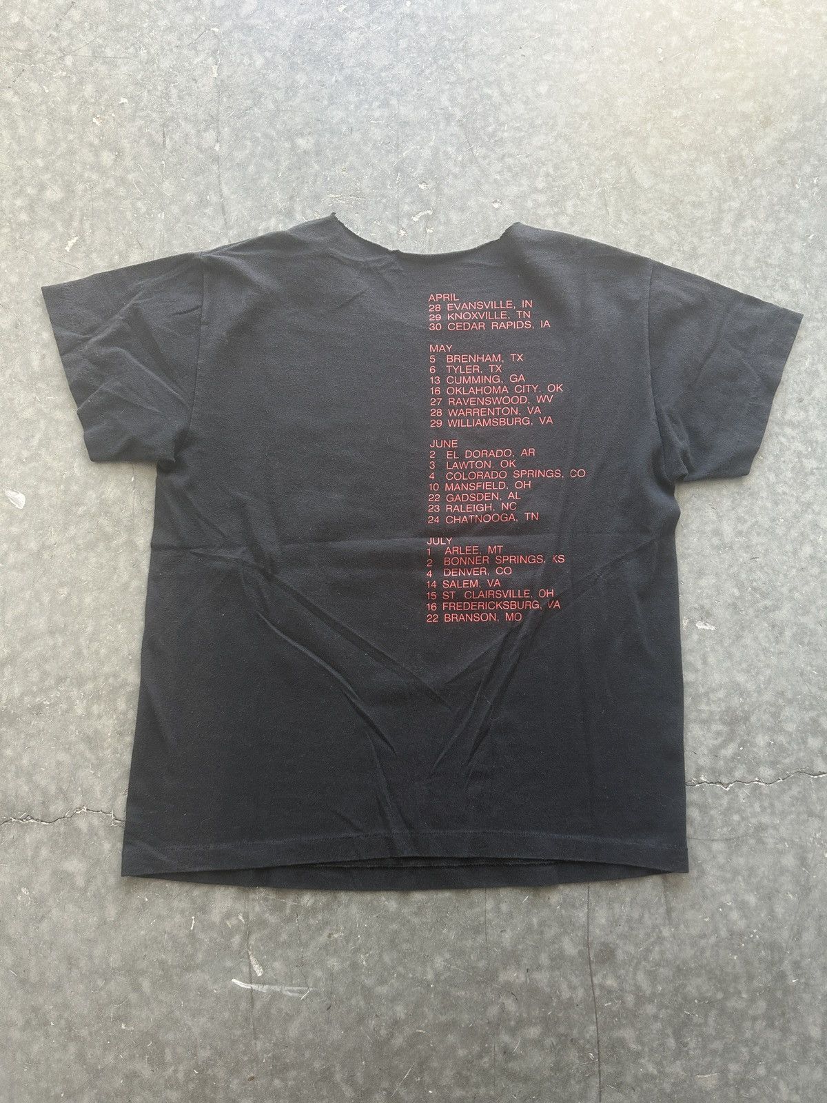 Band Tees × Vintage Vintage 1989 Restless Heart Tour Tee Size US M / EU 48-50 / 2 - 6 Thumbnail
