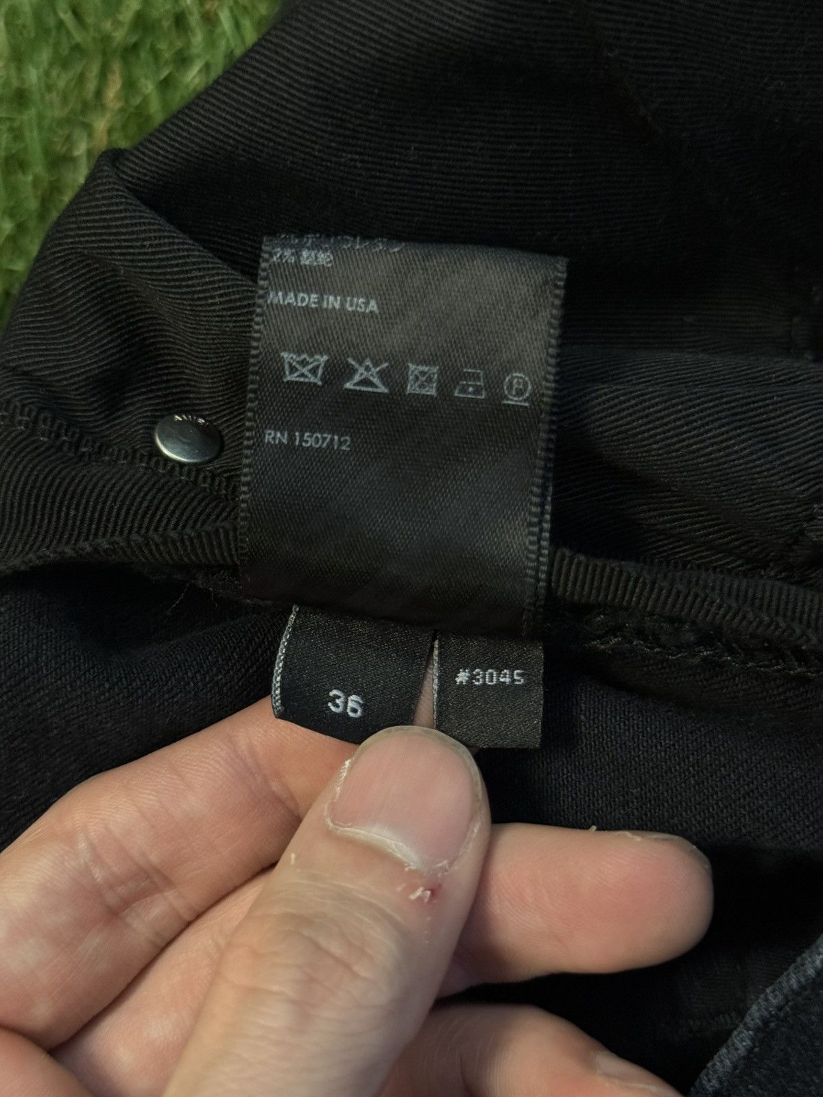 Amiri Amiri MX1 Patch Jeans Black Size 36 Flawless 🧼 Size US 36 / EU 52 - 15 Thumbnail