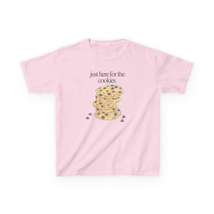 Other Here for the Cookies Baby Tee Cute Funny Graphic Tee Size L / US 10 / IT 46 - 3 Thumbnail